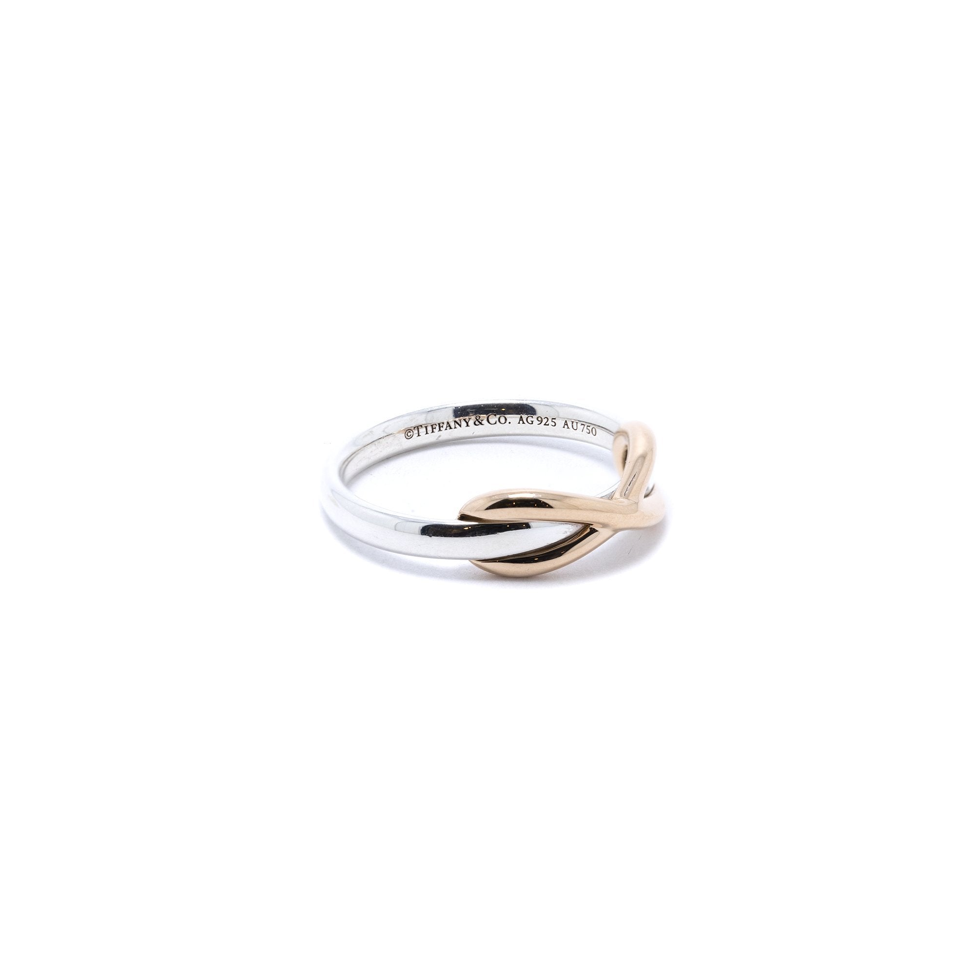 Tiffany & Co. Two-Tone Infinity Ring