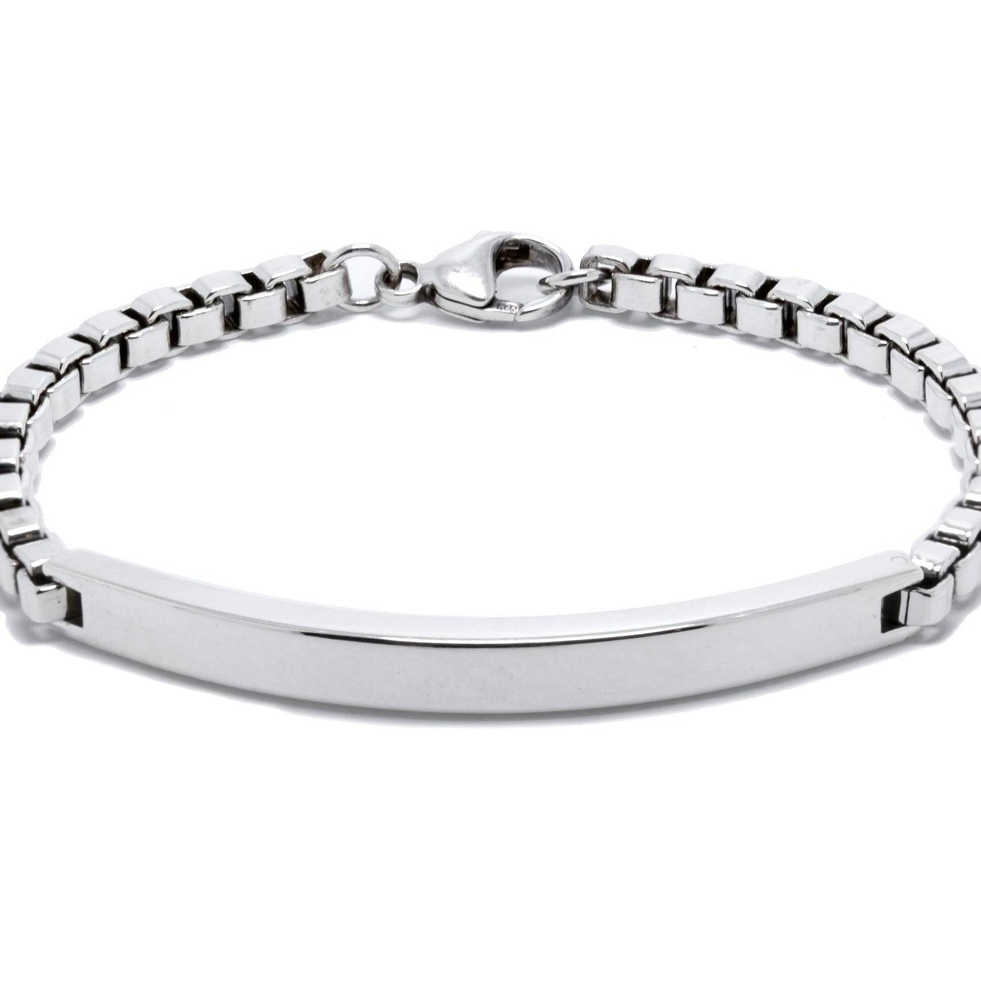 Tiffany & Co. Venetian Link ID Bracelet