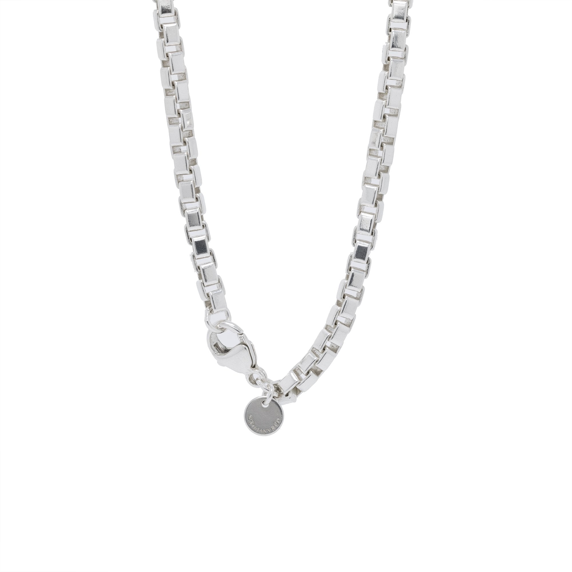 Tiffany & Co. Sterling Silver Venetian Link Bracelet (SHF-9kTGcU) – LuxeDH