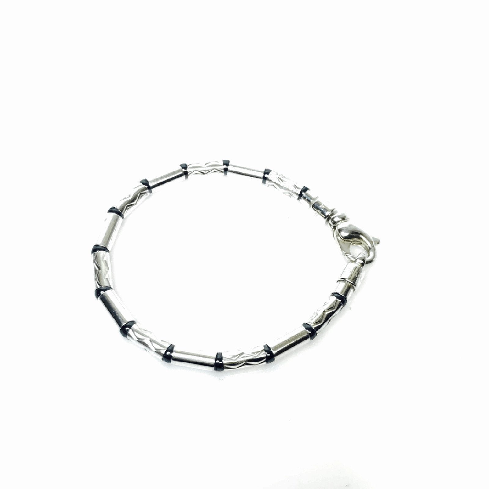 Tiffany & Co. Vintage Aztec Zig Zag Bracelet with Hematite
