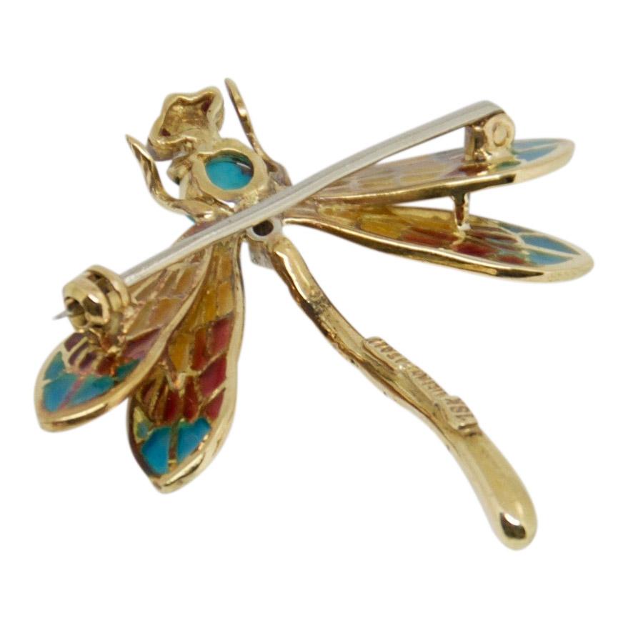 Tiffany & Co. Vintage Dragonfly Brooch