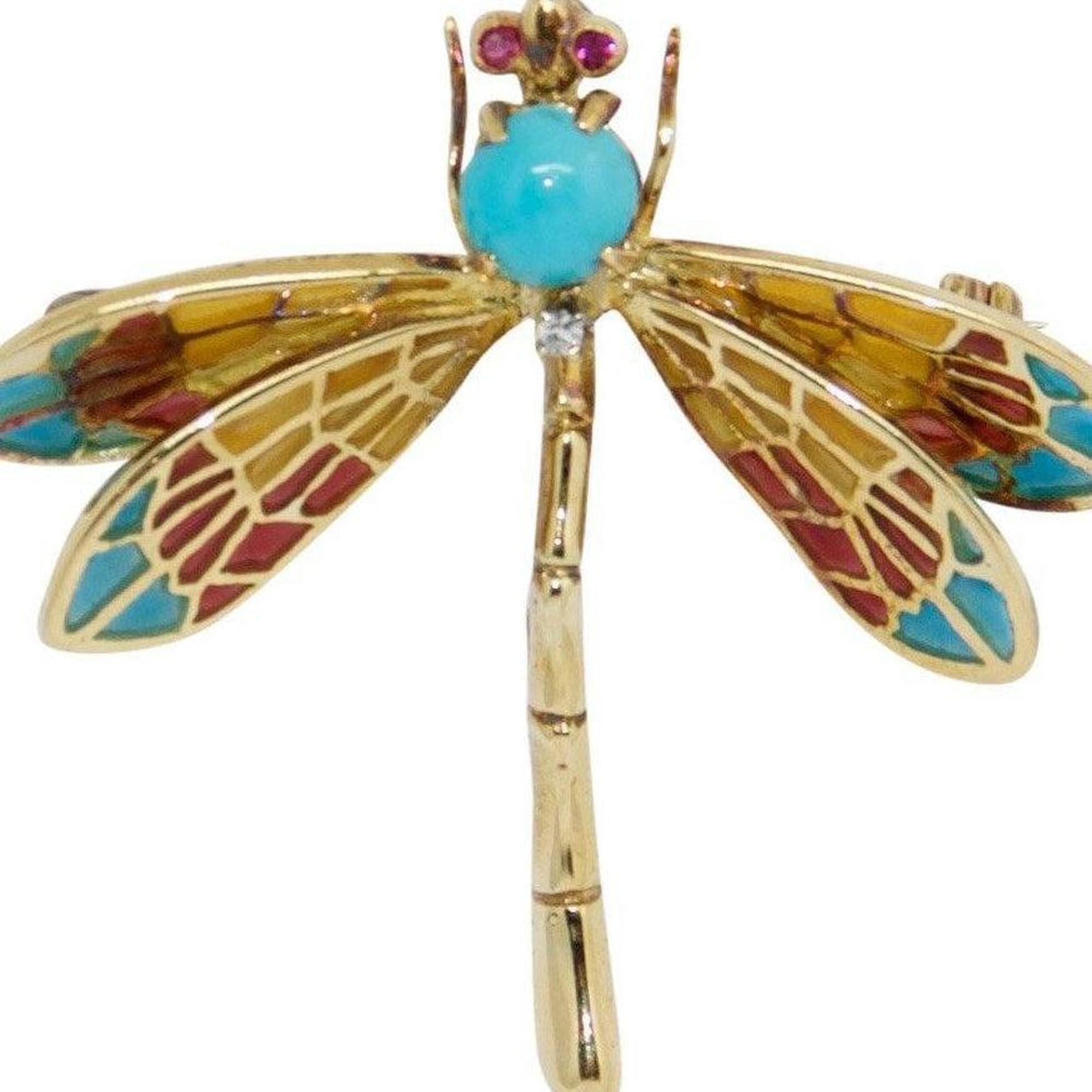 Tiffany & Co. Vintage Dragonfly Brooch