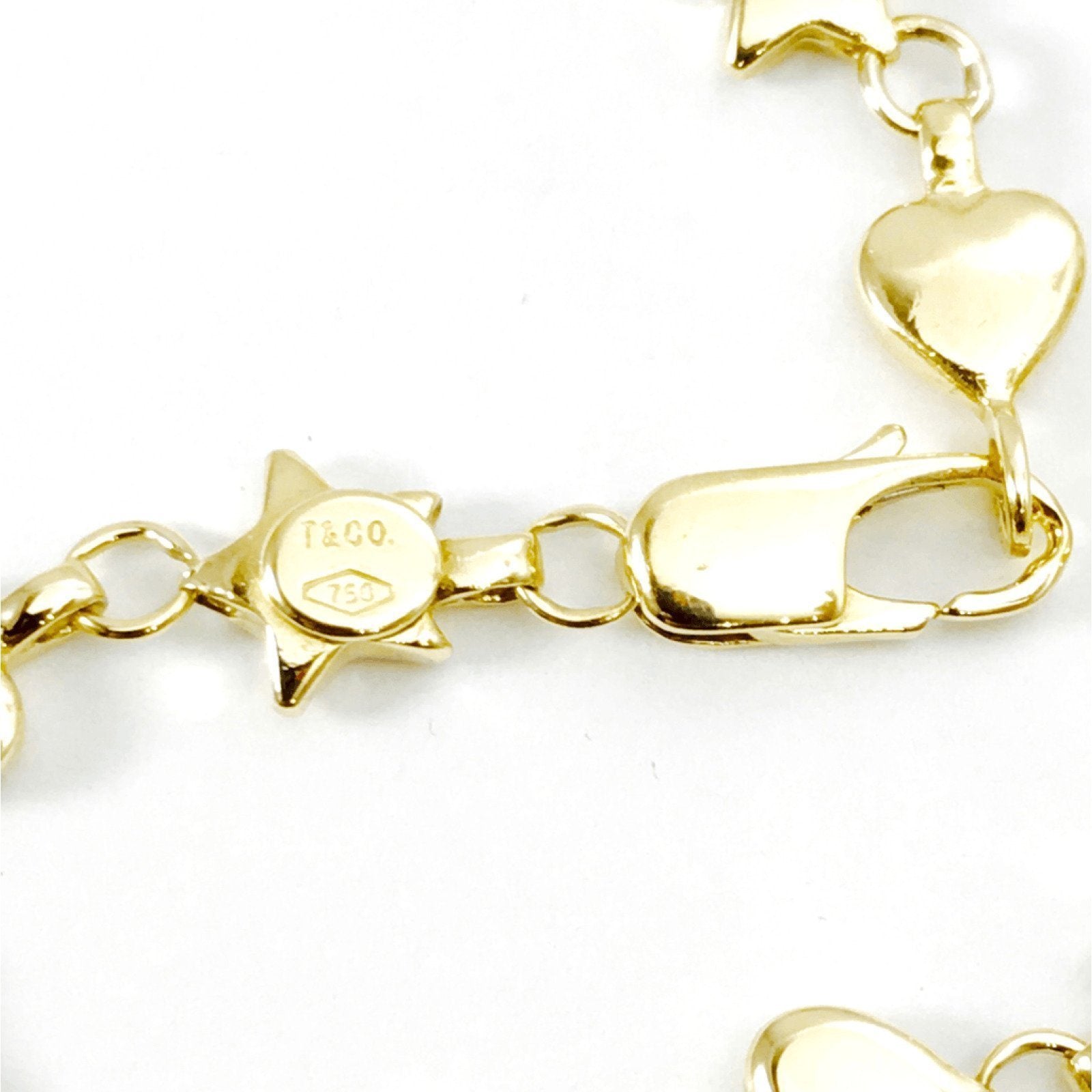 Tiffany & Co. Vintage Star and Heart Bracelet