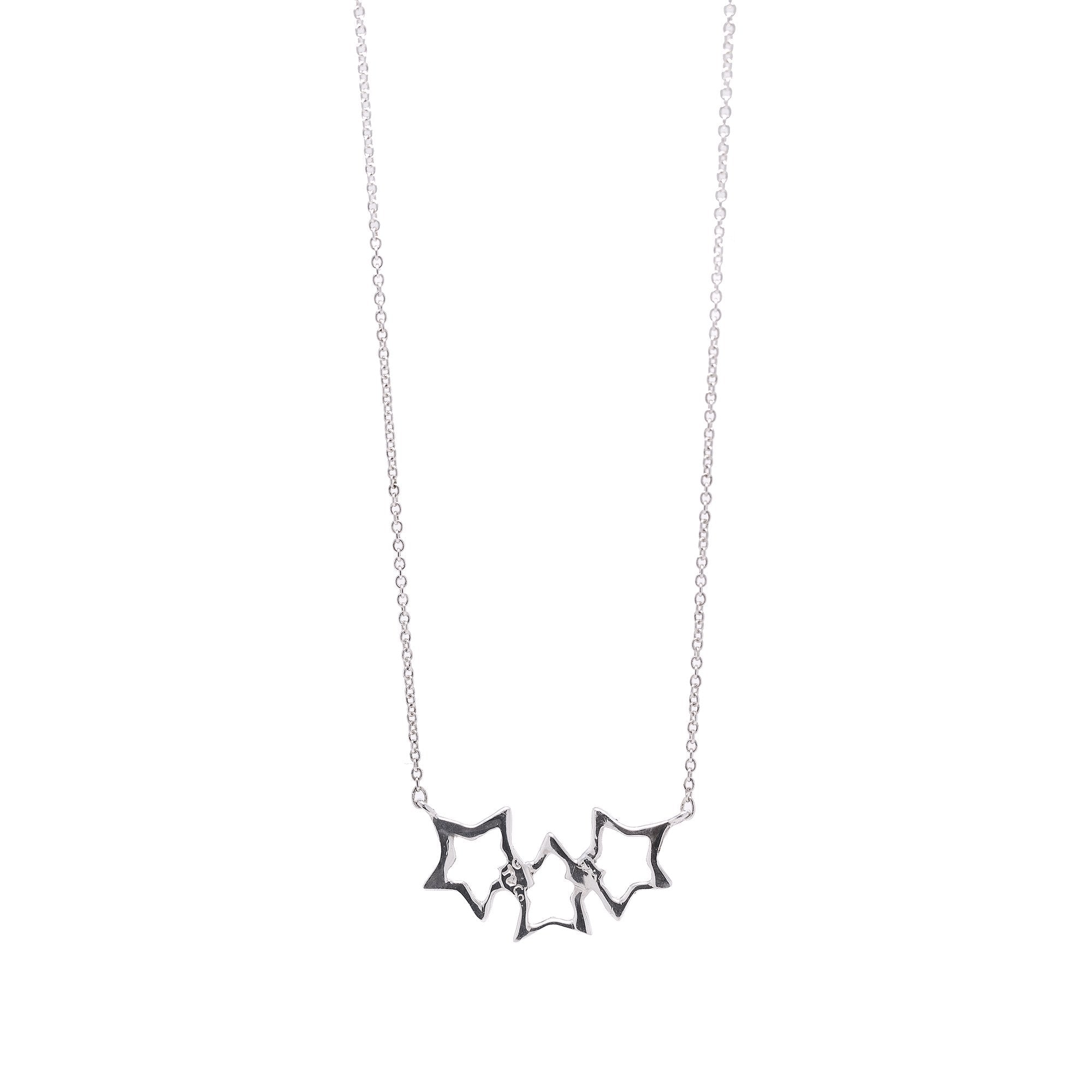 Tiffany & Co. Vintage Triple Star Pendant Necklace – OLIVER'S