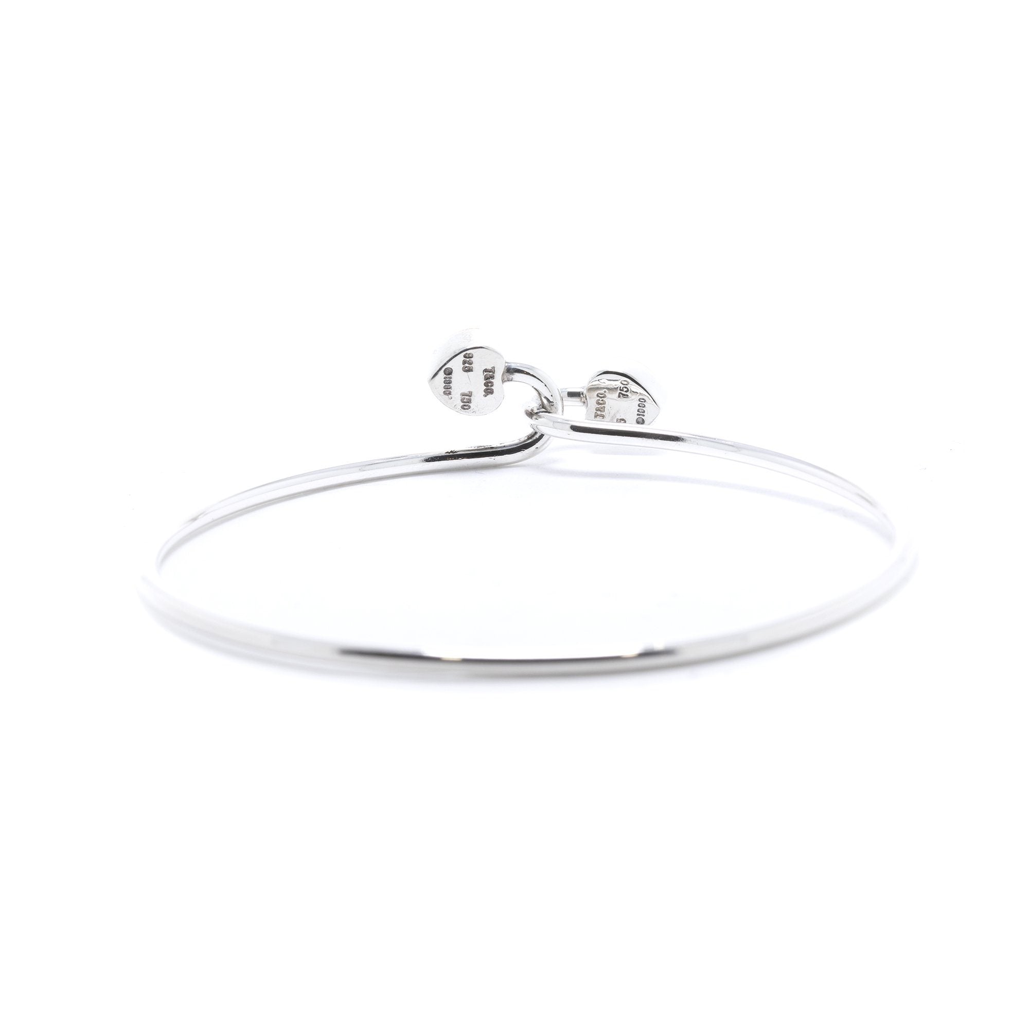 Tiffany & Co. Vintage Two-Tone Heart Bracelet