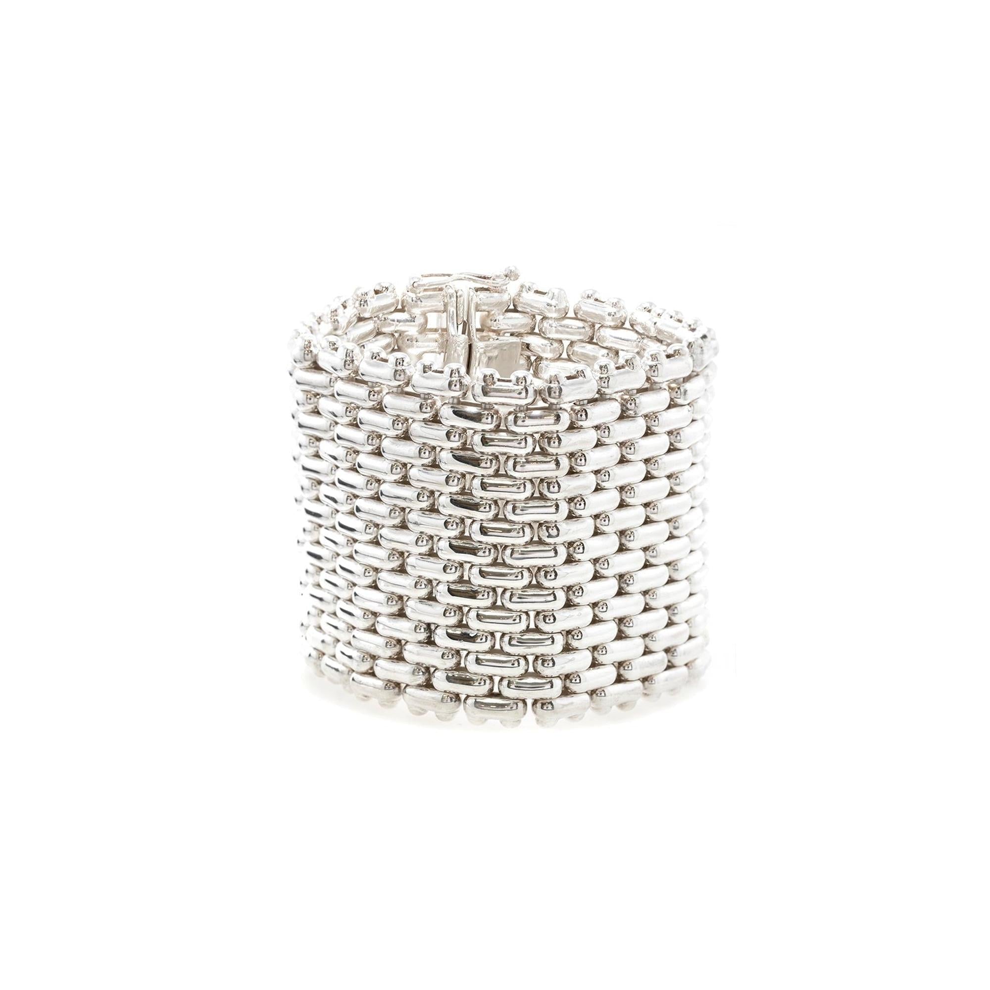 Tiffany & Co. Vintage Wide Link Bracelet