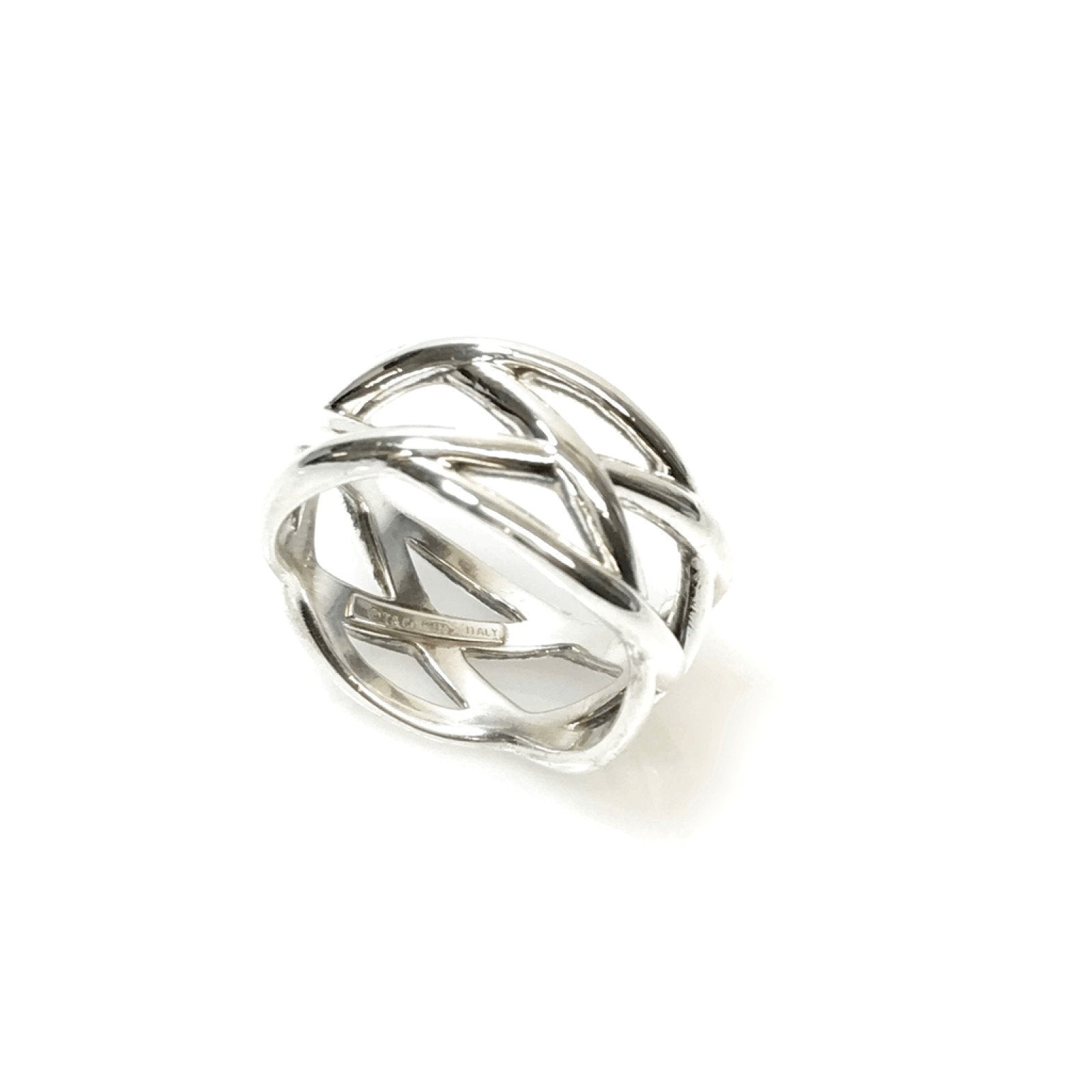 Tiffany & Co. Wide Crossover Ring