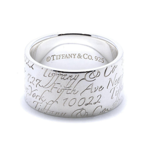 Tiffany & Co. Wide Notes Ring – OLIVER'S