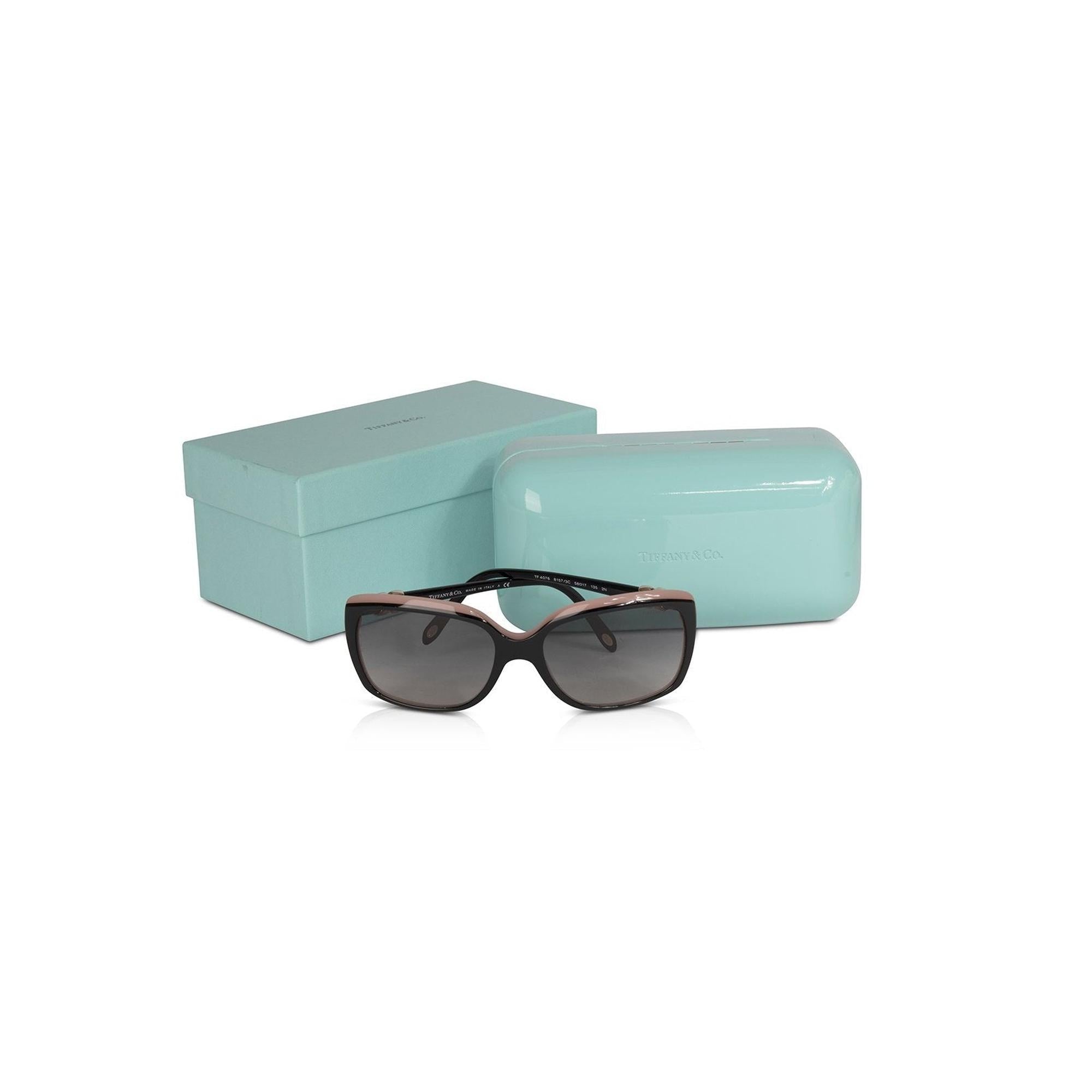 Tiffany Signature Square Frame Sunglasses w/ Box