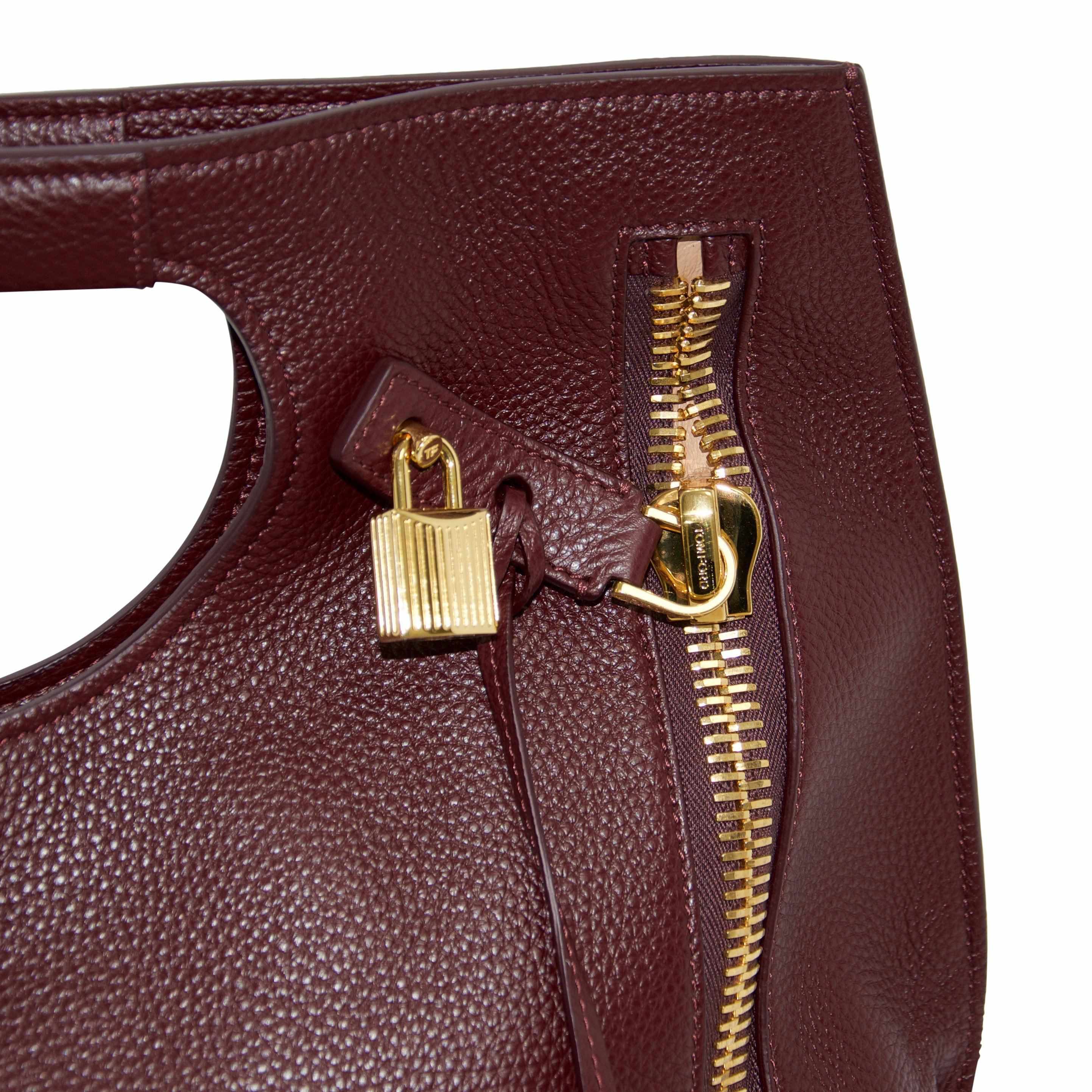 Tom Ford Alix Leather Tote