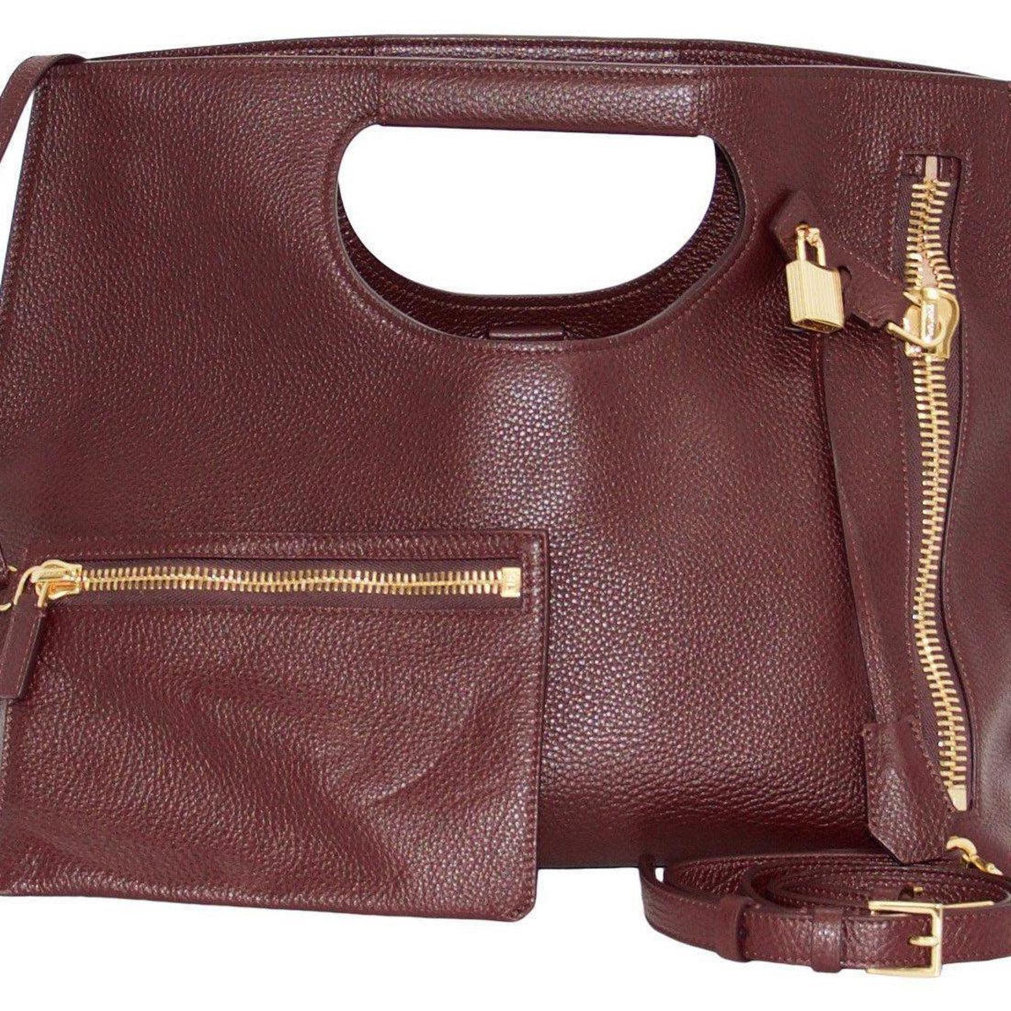 Tom Ford Alix Leather Tote