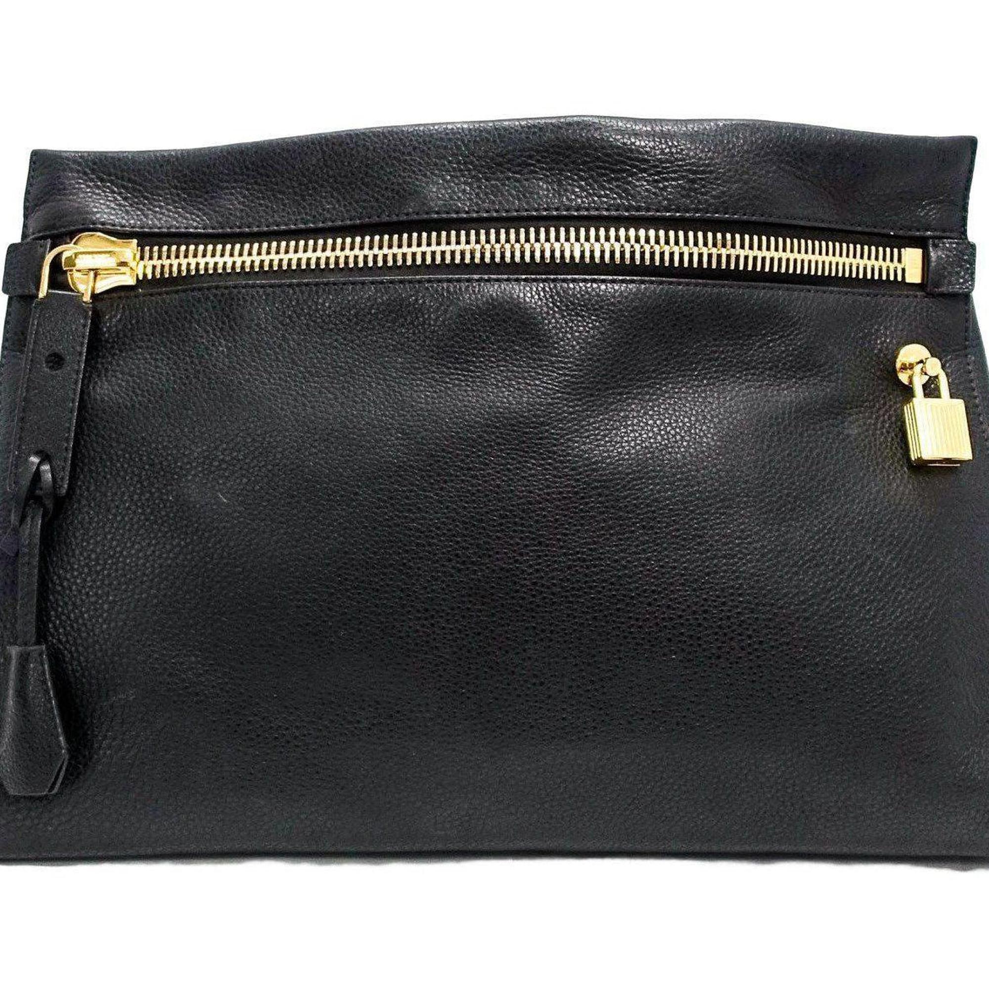 Tom Ford Black Small Alix Clutch