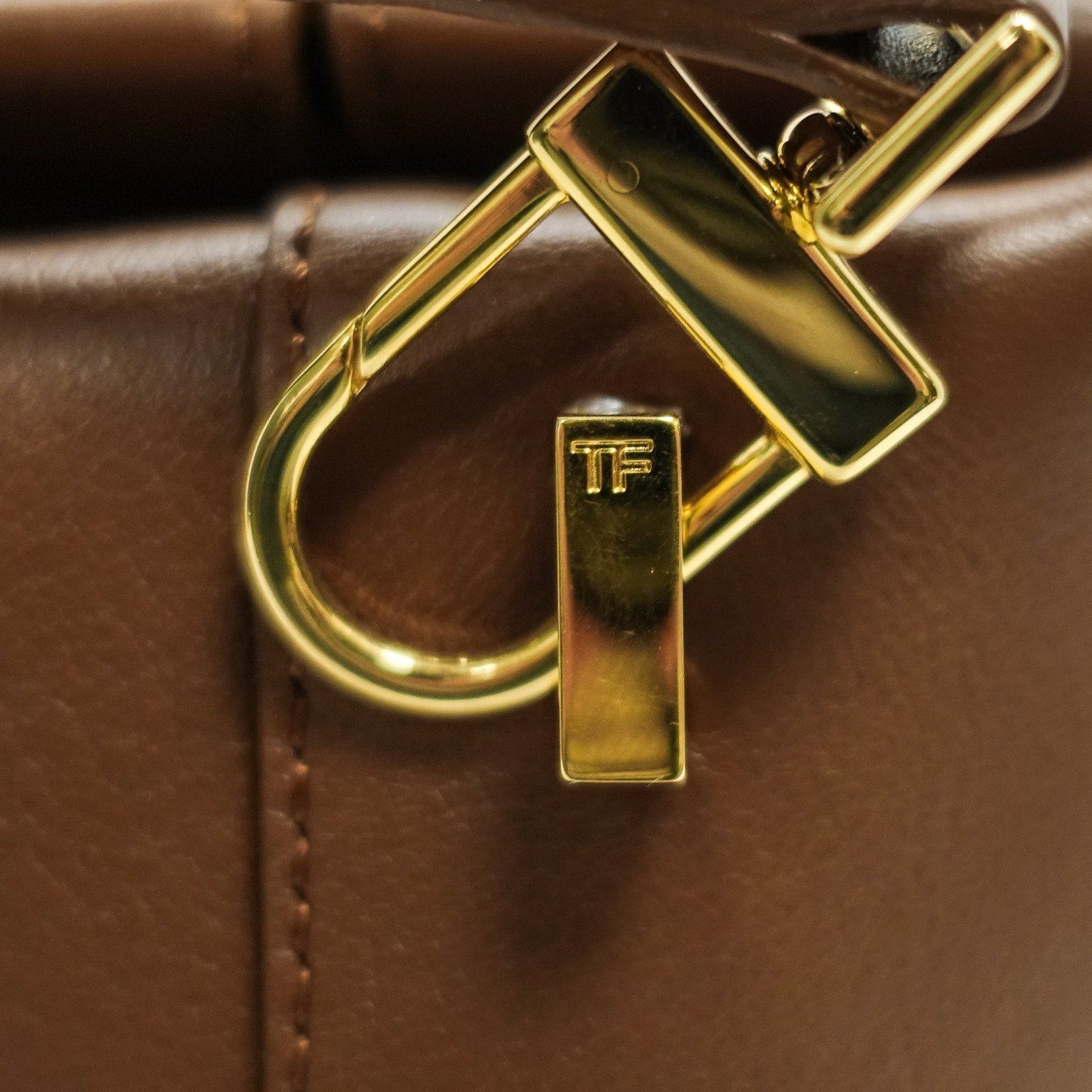 Tom Ford Brown Biscuit India Bag