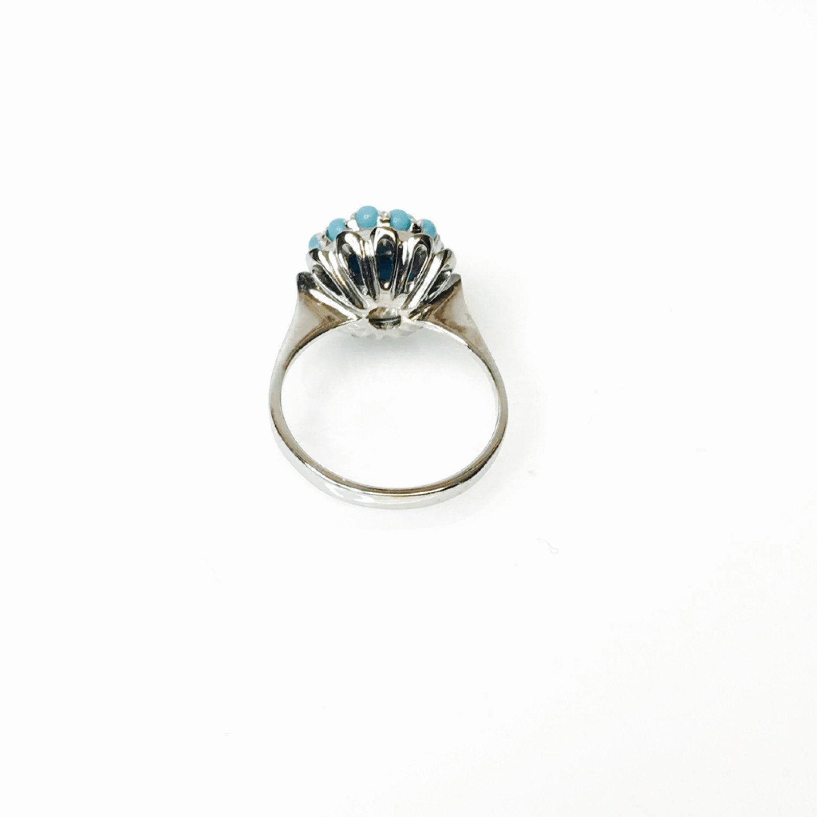 Turquoise Cluster Ring