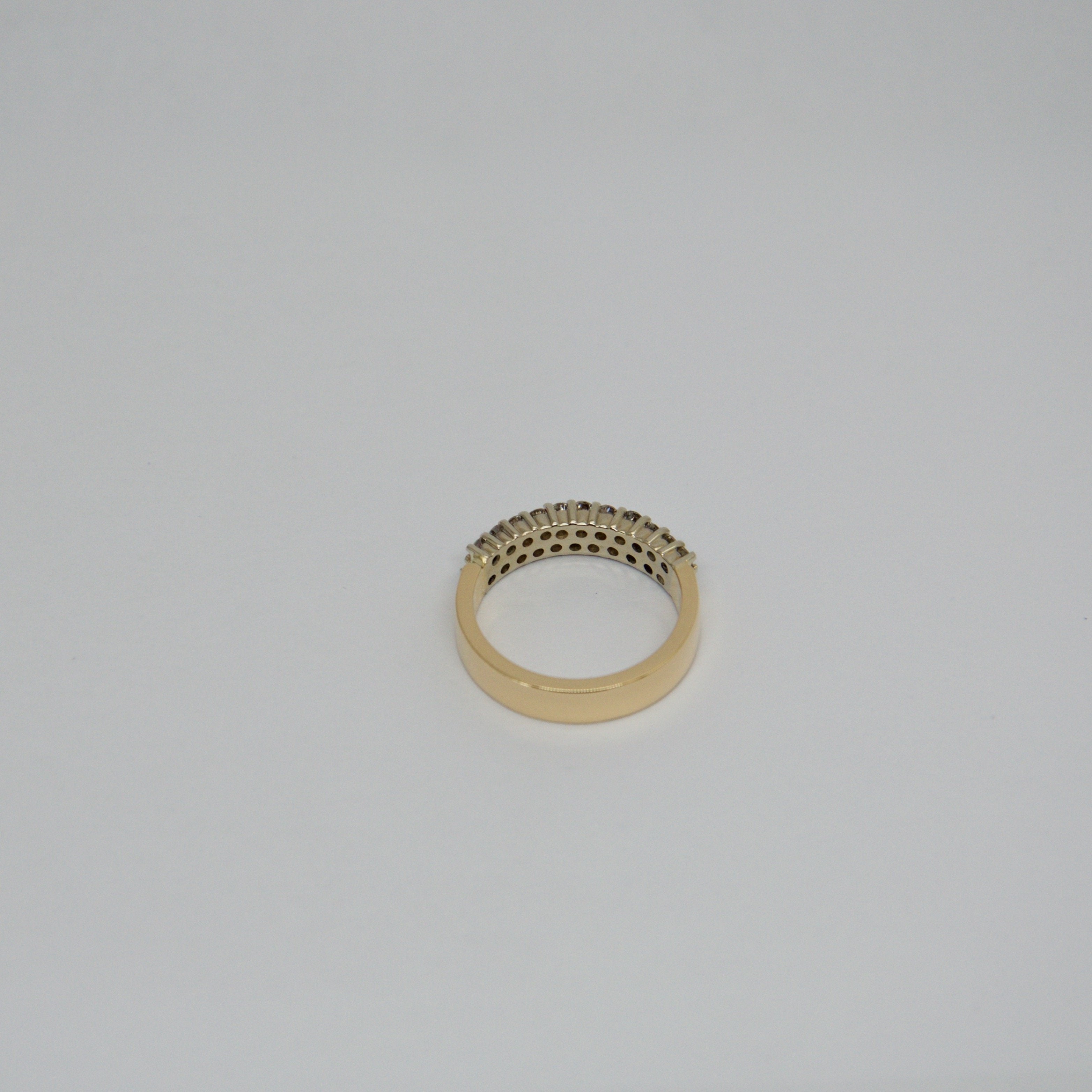 Two-Row Diamond Band