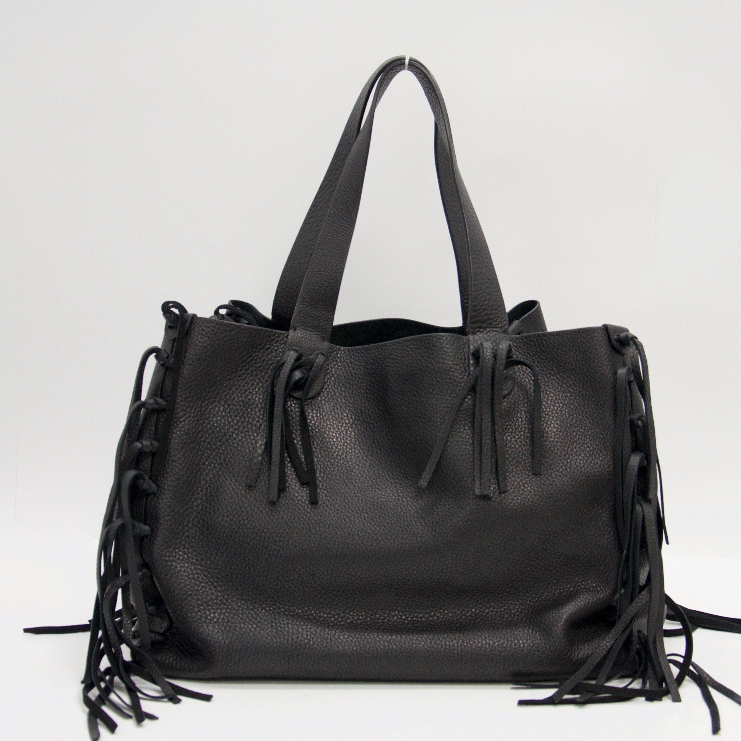 Valentino C-Rockee Fringe Tote