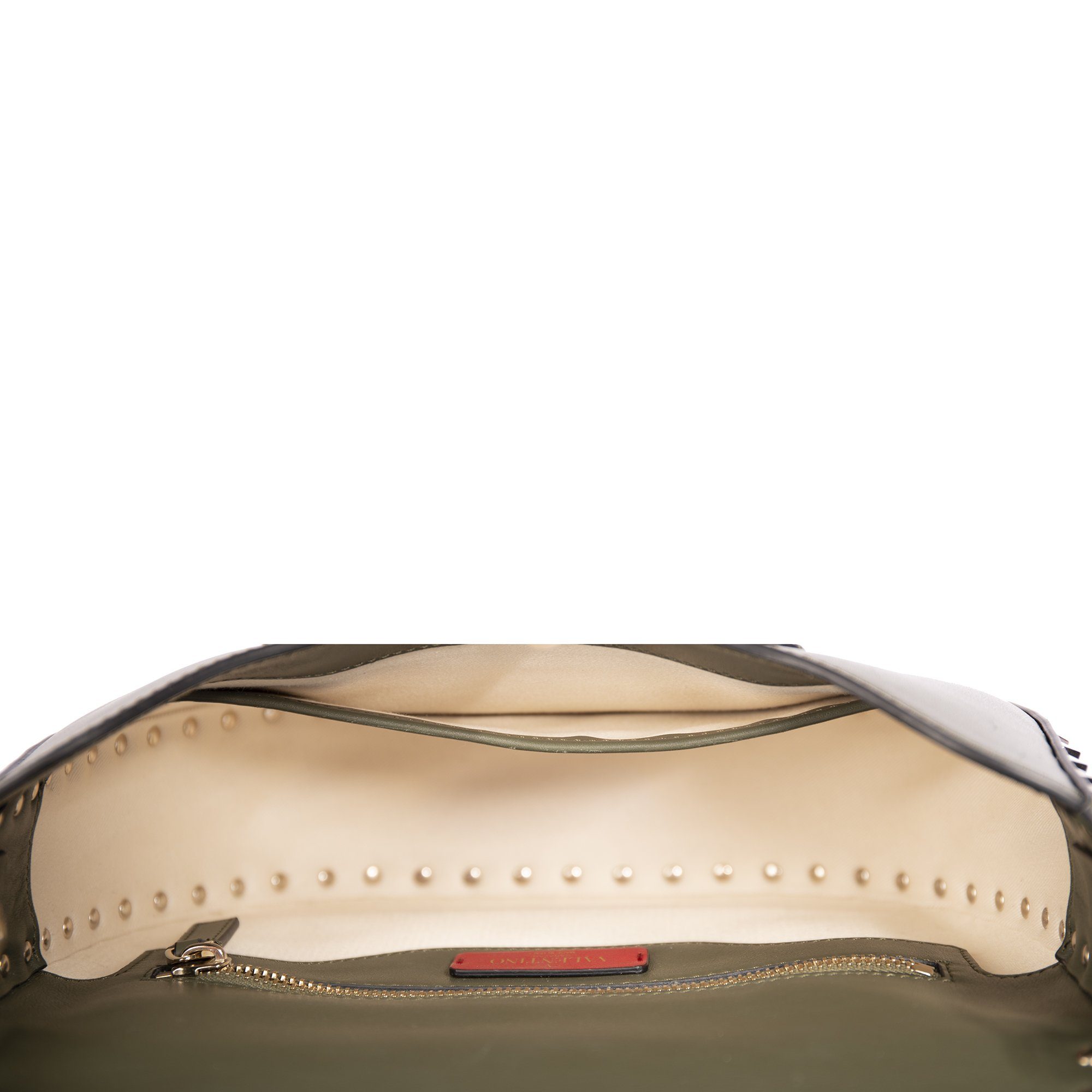 Valentino Rockstud Saddle Crossbody Bag