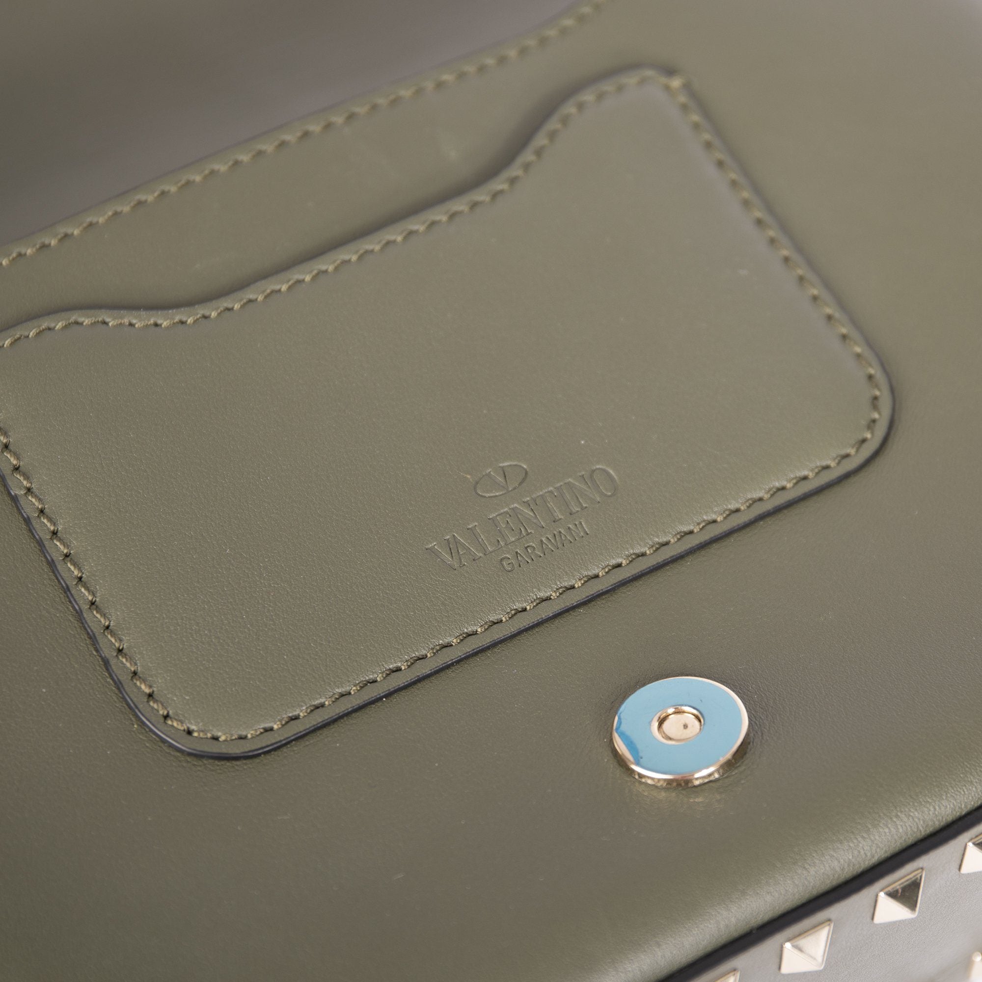 Valentino Rockstud Saddle Crossbody Bag