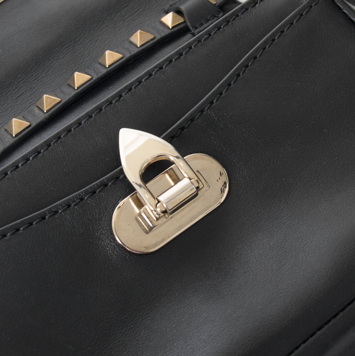 Valentino Small Rockstud Leather Crossbody Bag