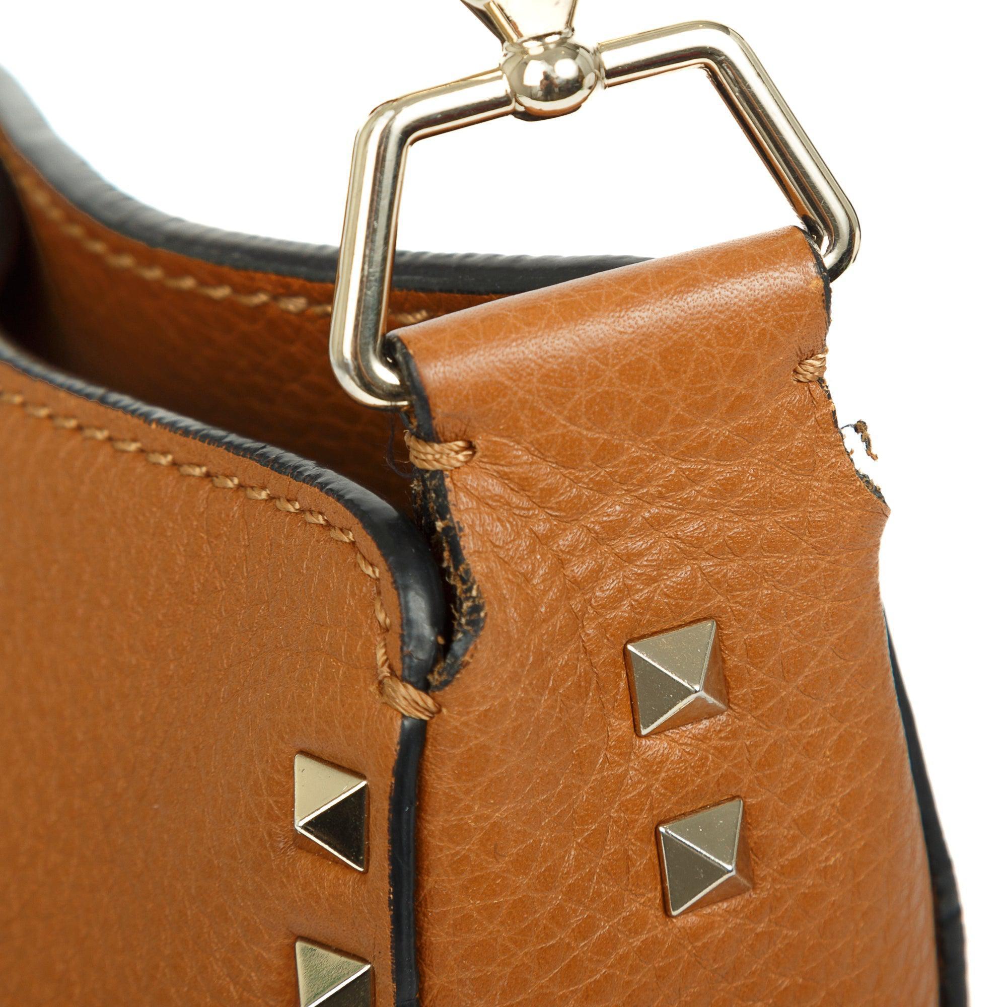 Valentino Small Rockstud Messenger Bag