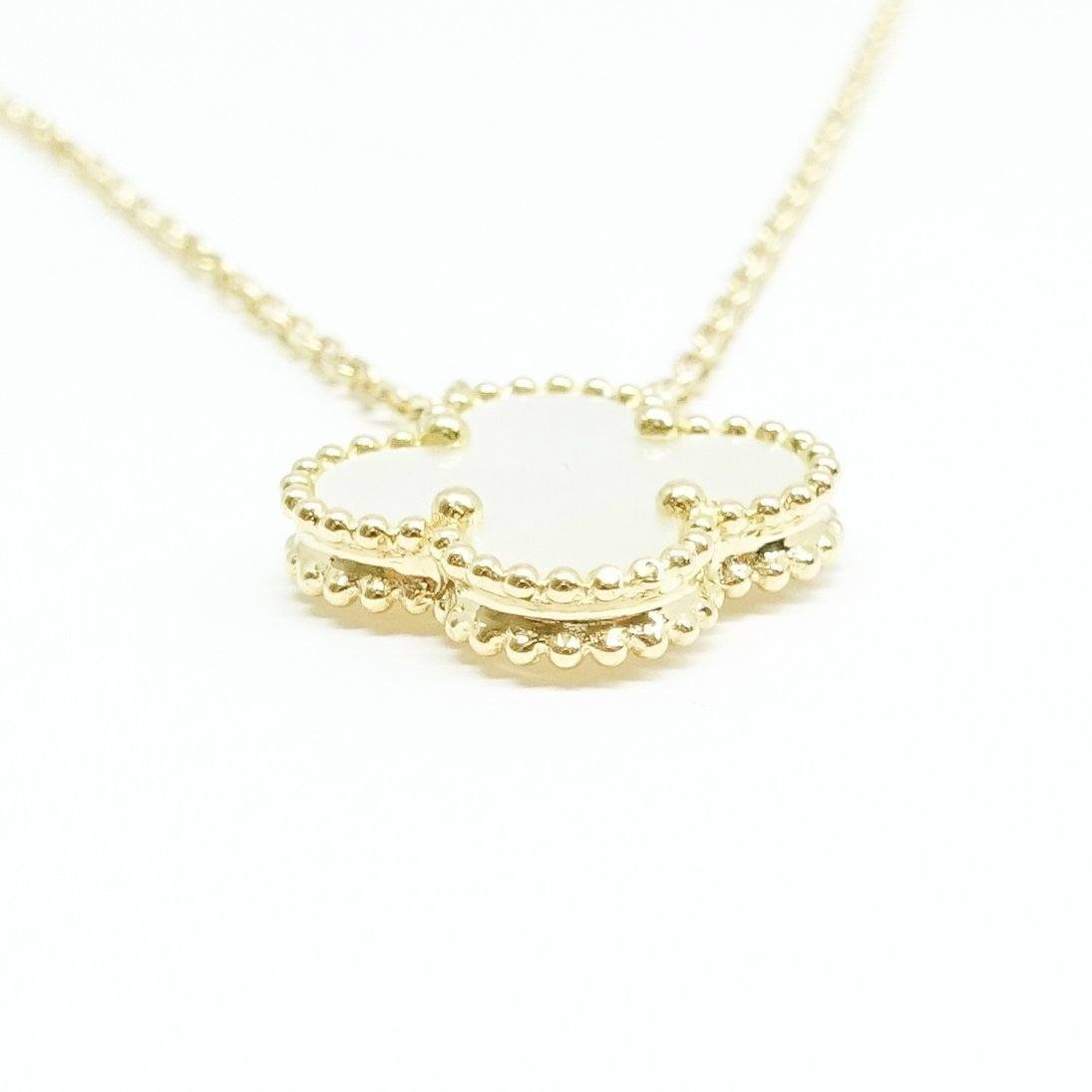 Van Cleef & Arpels Vintage Alhambra Mother of Pearl Pendant