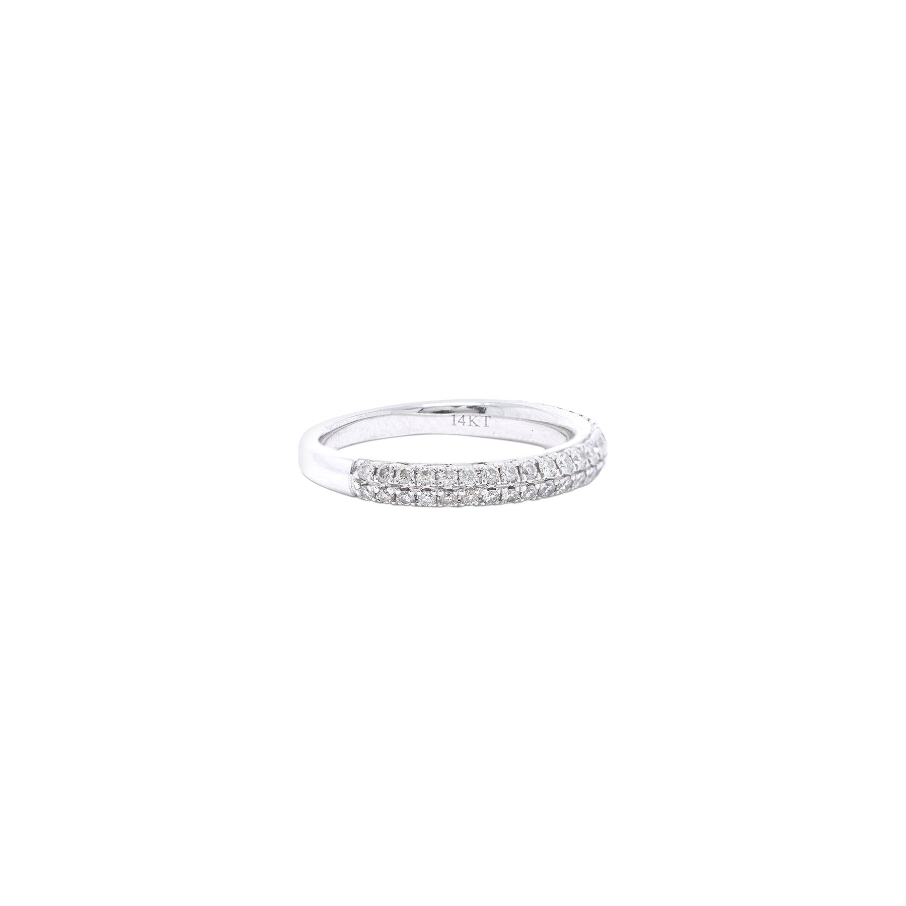 Vera Wang Pave Diamond Band Ring