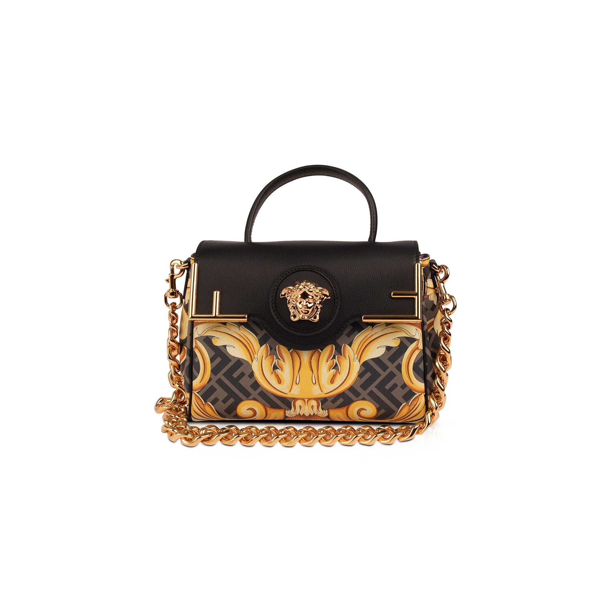 Versace 2022 Fendace La Medusa Medium Handbag w/ Box & Receipt