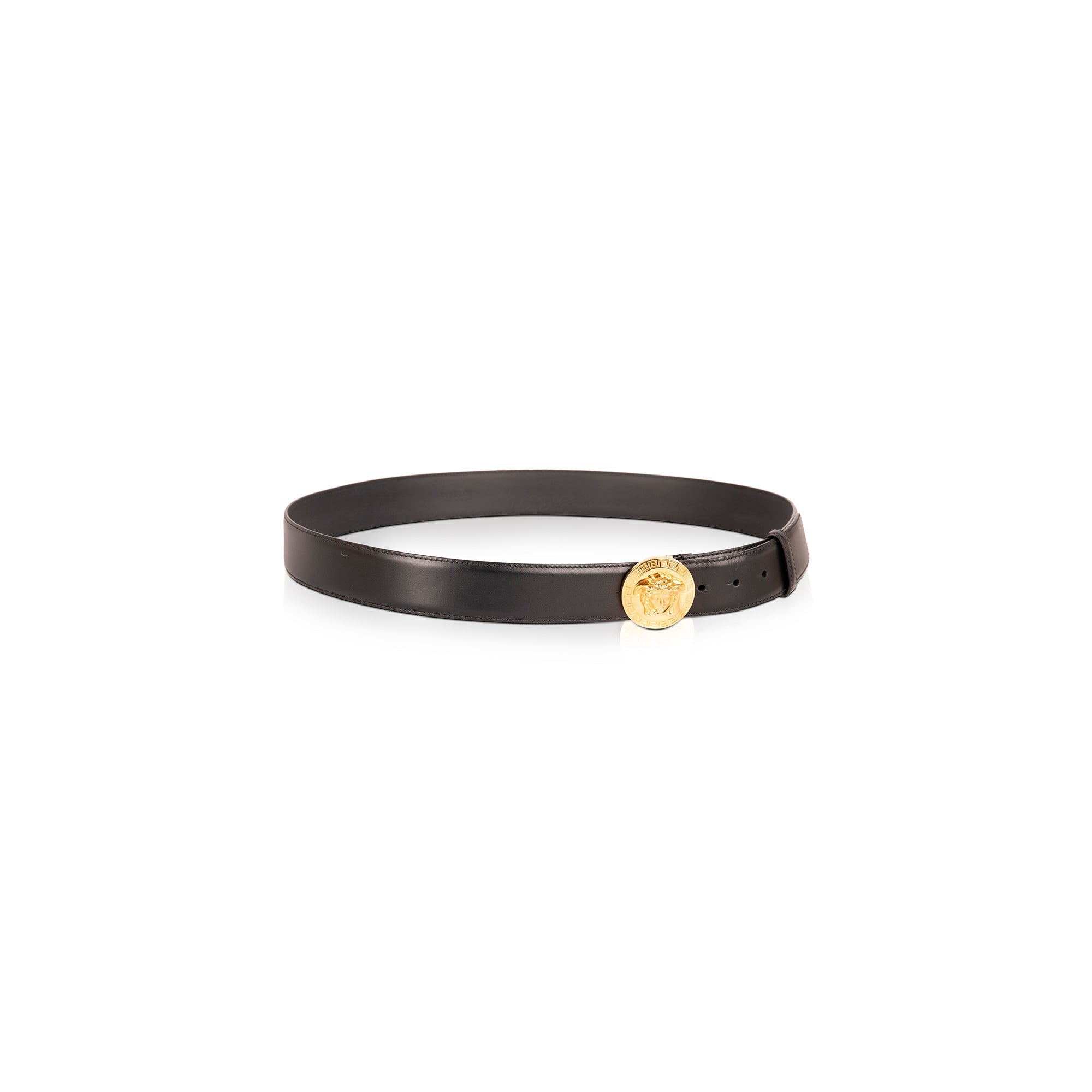 Versace Classic Medusa Leather Belt