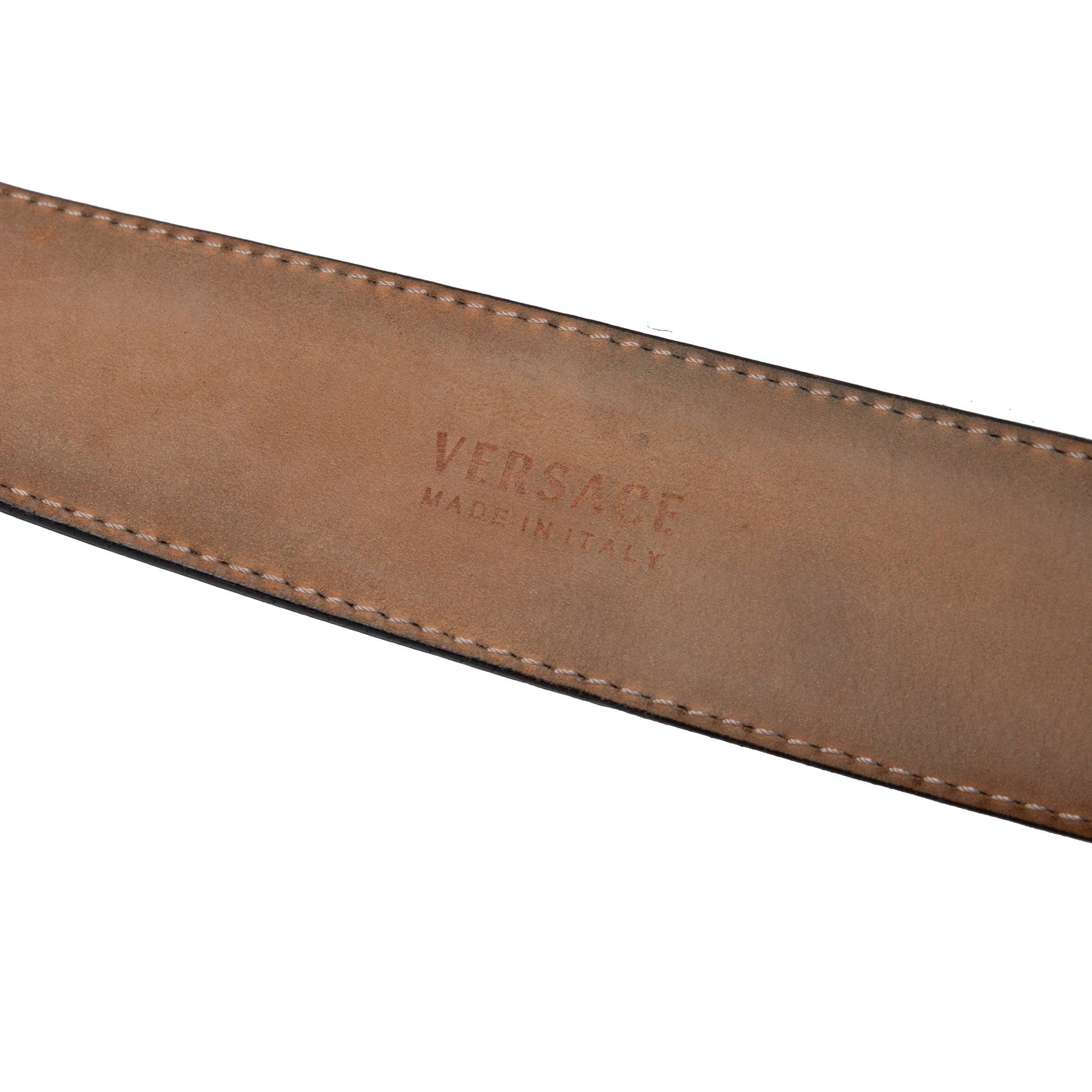 Versace Classic Medusa Leather Belt