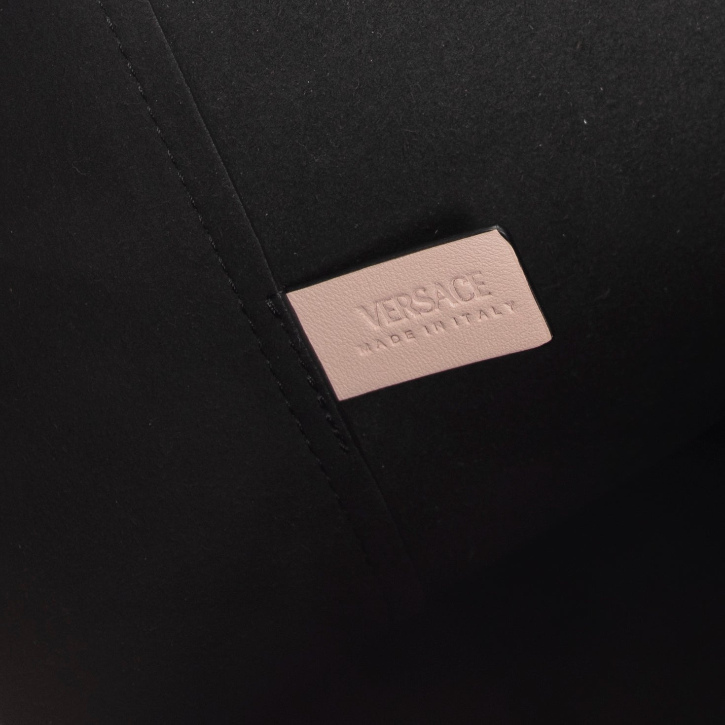 Versace Large Palazzo Leather Tote w/ Pouch