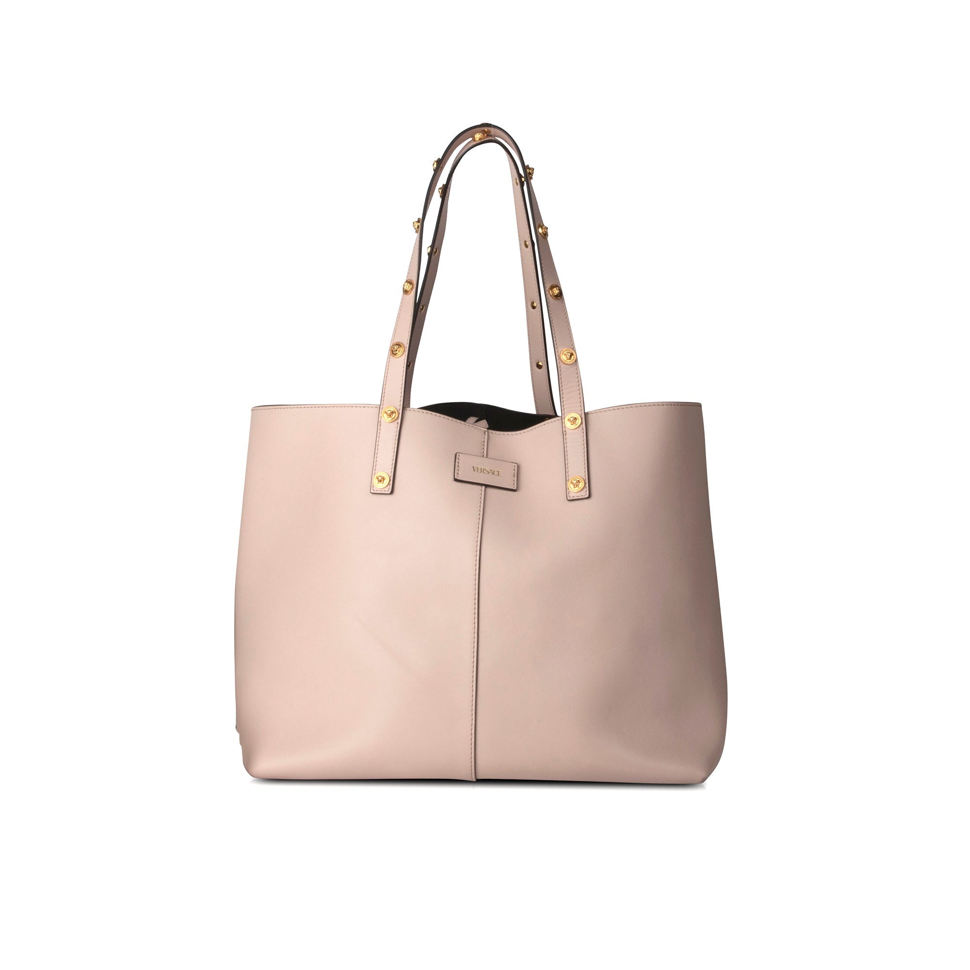 Versace Large Palazzo Leather Tote w/ Pouch