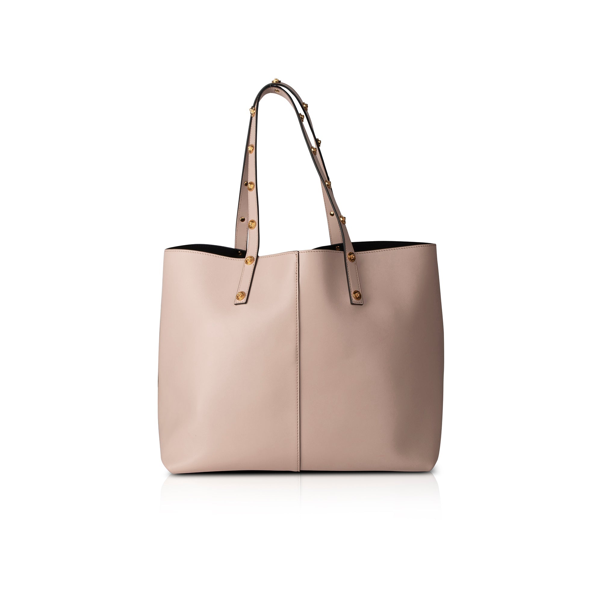 Versace Large Palazzo Leather Tote w/ Pouch