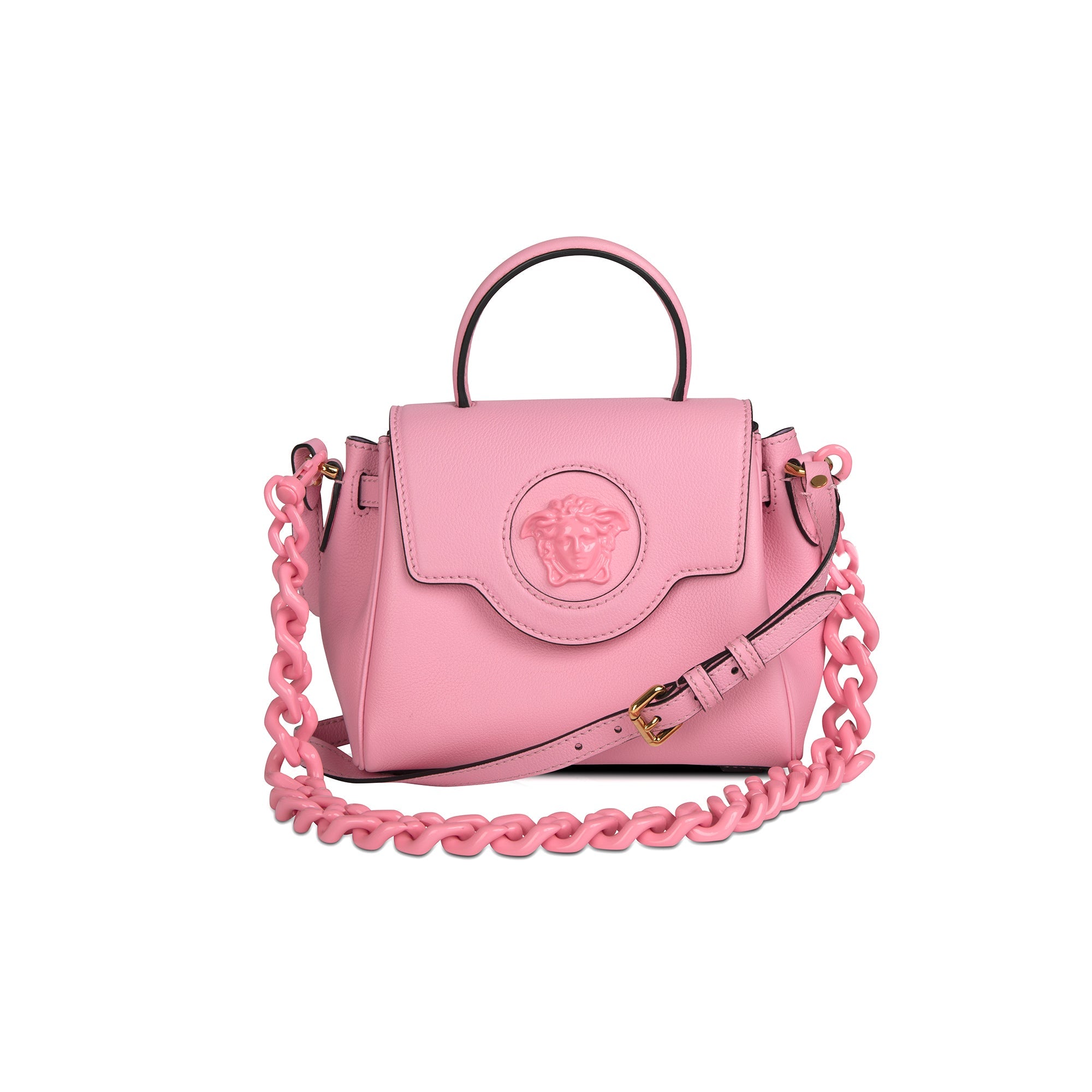 Versace Small La Medusa Handle Bag w/ Box