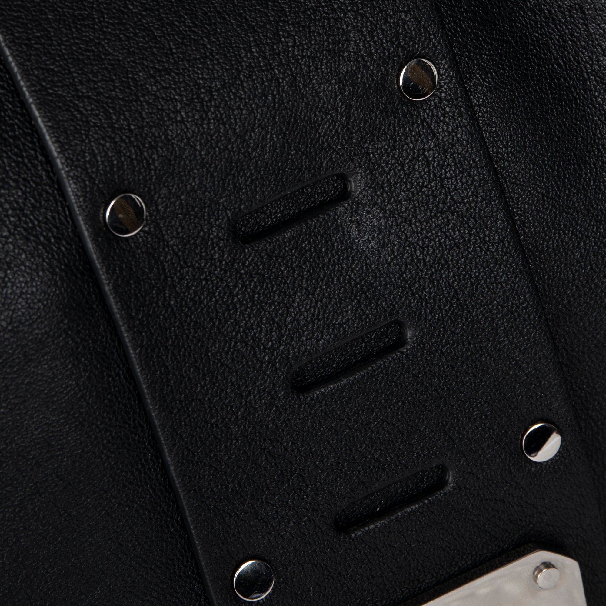 Versace Stardvst Large Leather Shoulder Bag