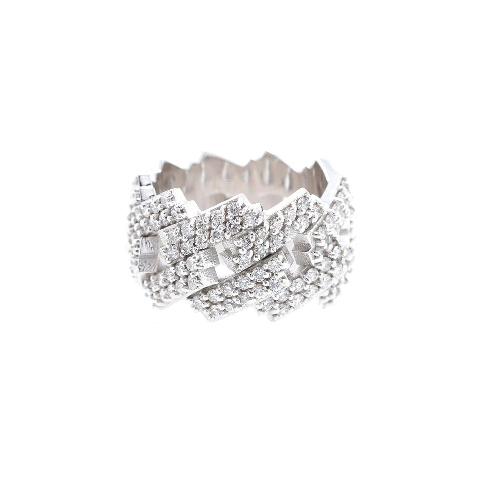 White Gold Diamond Ring