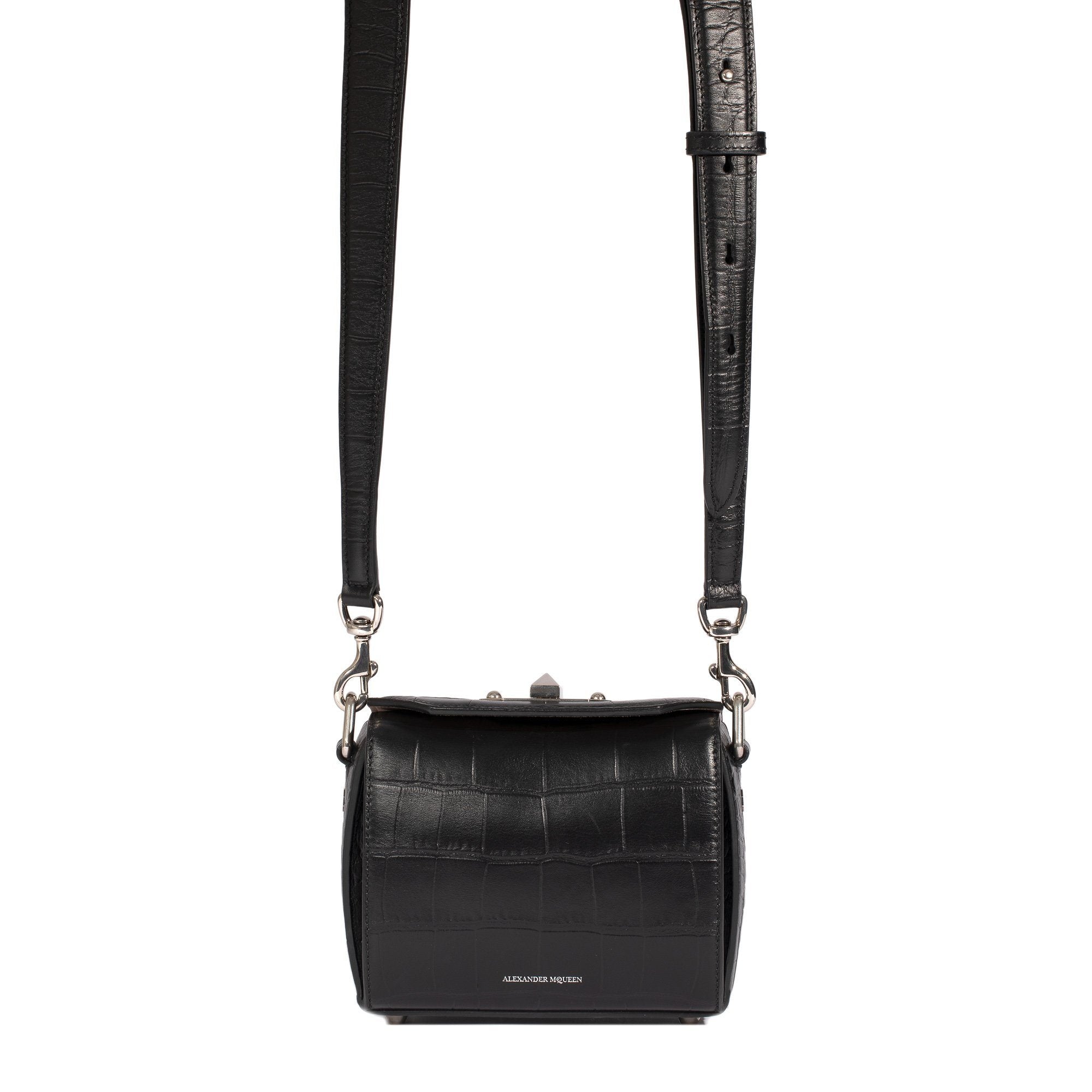 Alexander McQueen Embossed Box Bag 19