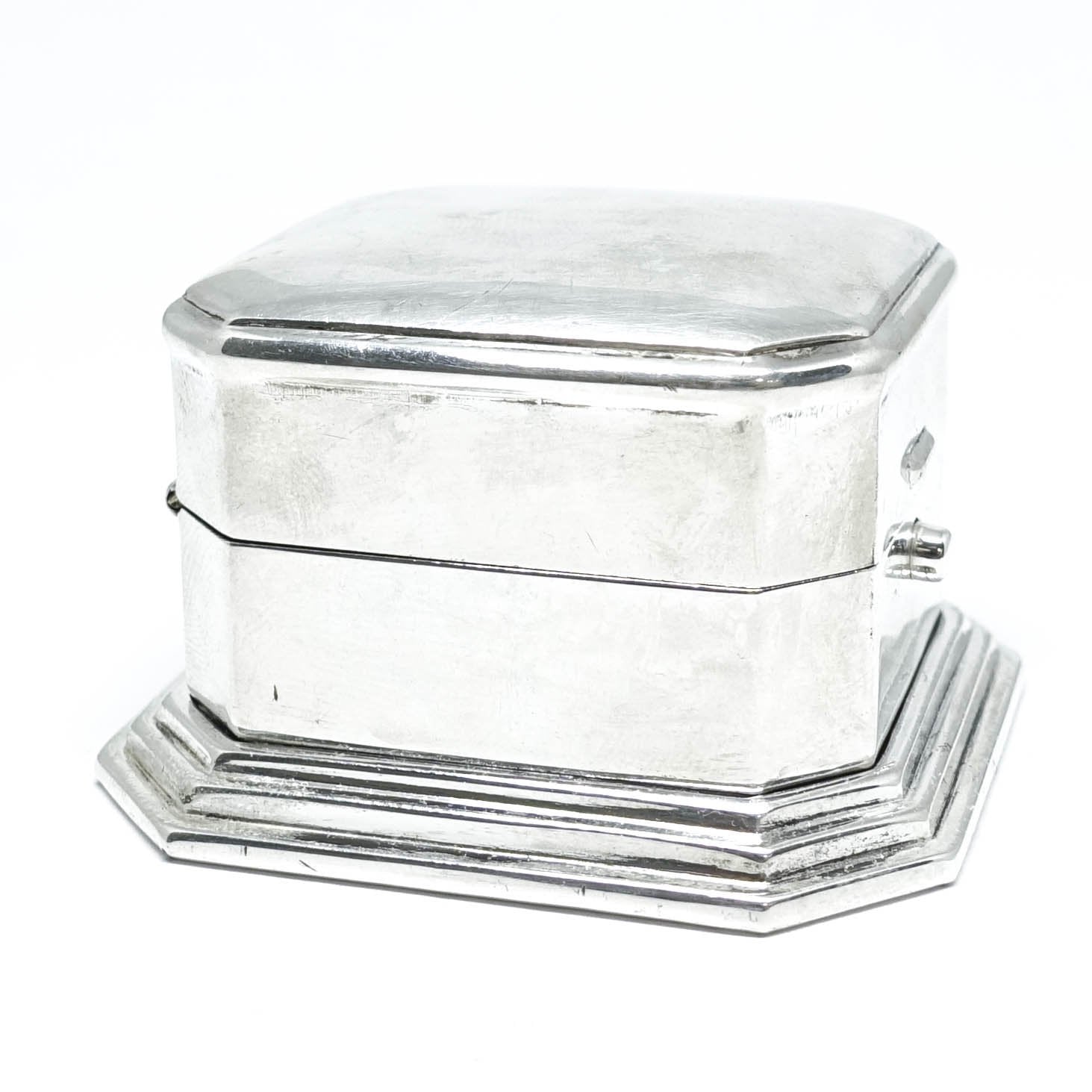 Birks Vintage Sterling Silver Ring Box