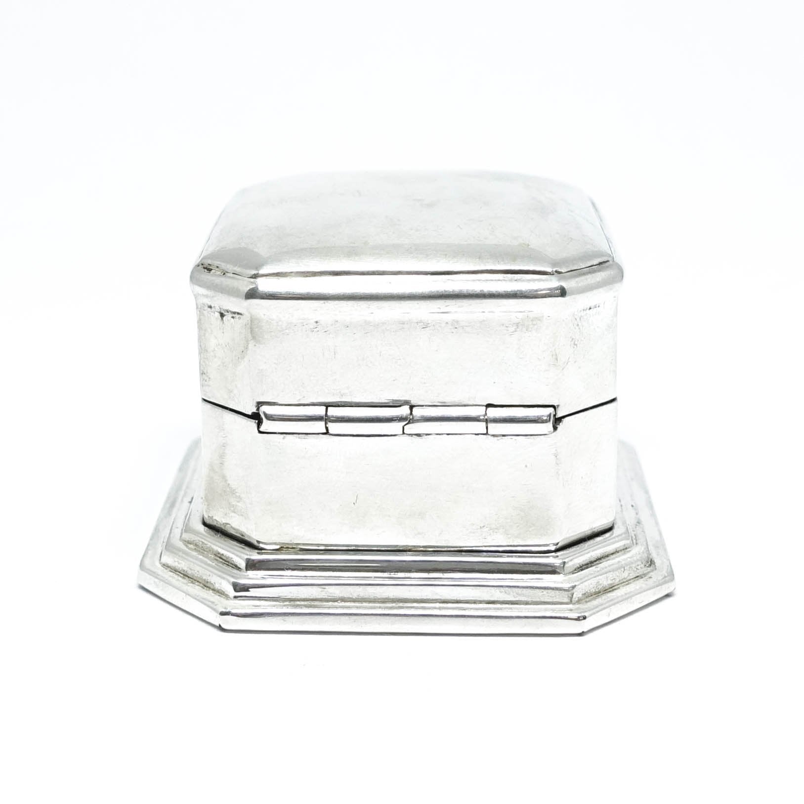 Birks Vintage Sterling Silver Ring Box