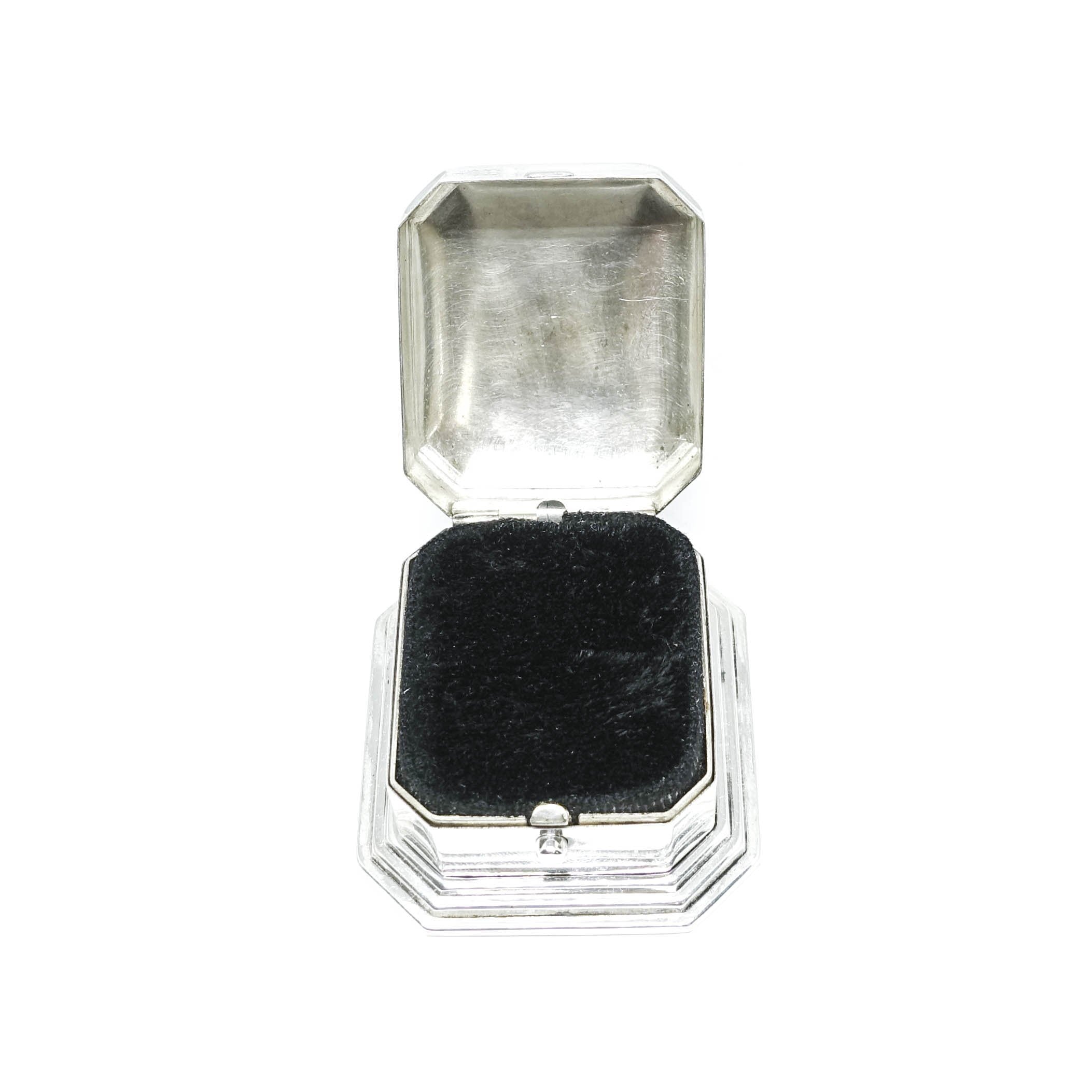 Birks Vintage Sterling Silver Ring Box