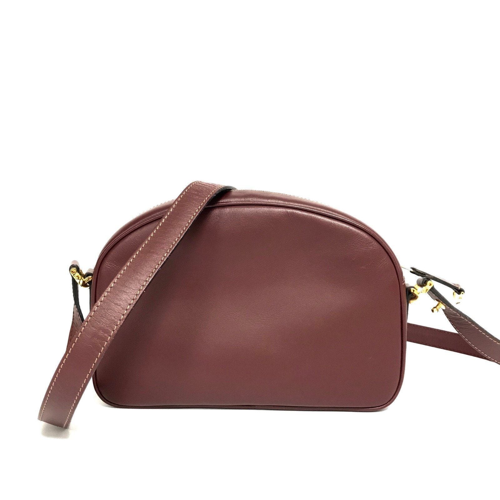 Cartier Burgandy Must De Cartier Pouch Bag
