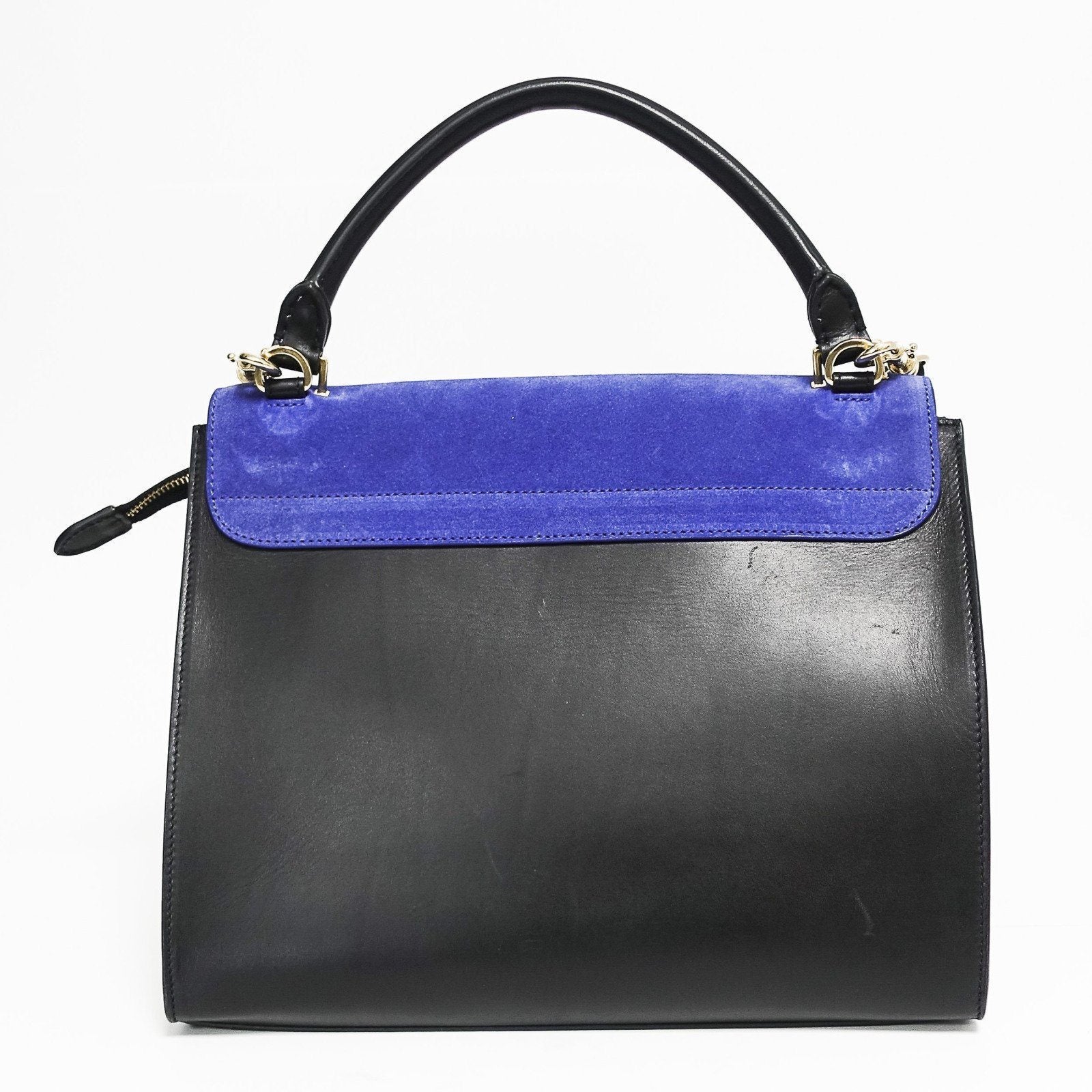 Celine Tricolour Medium Trapeze Bag