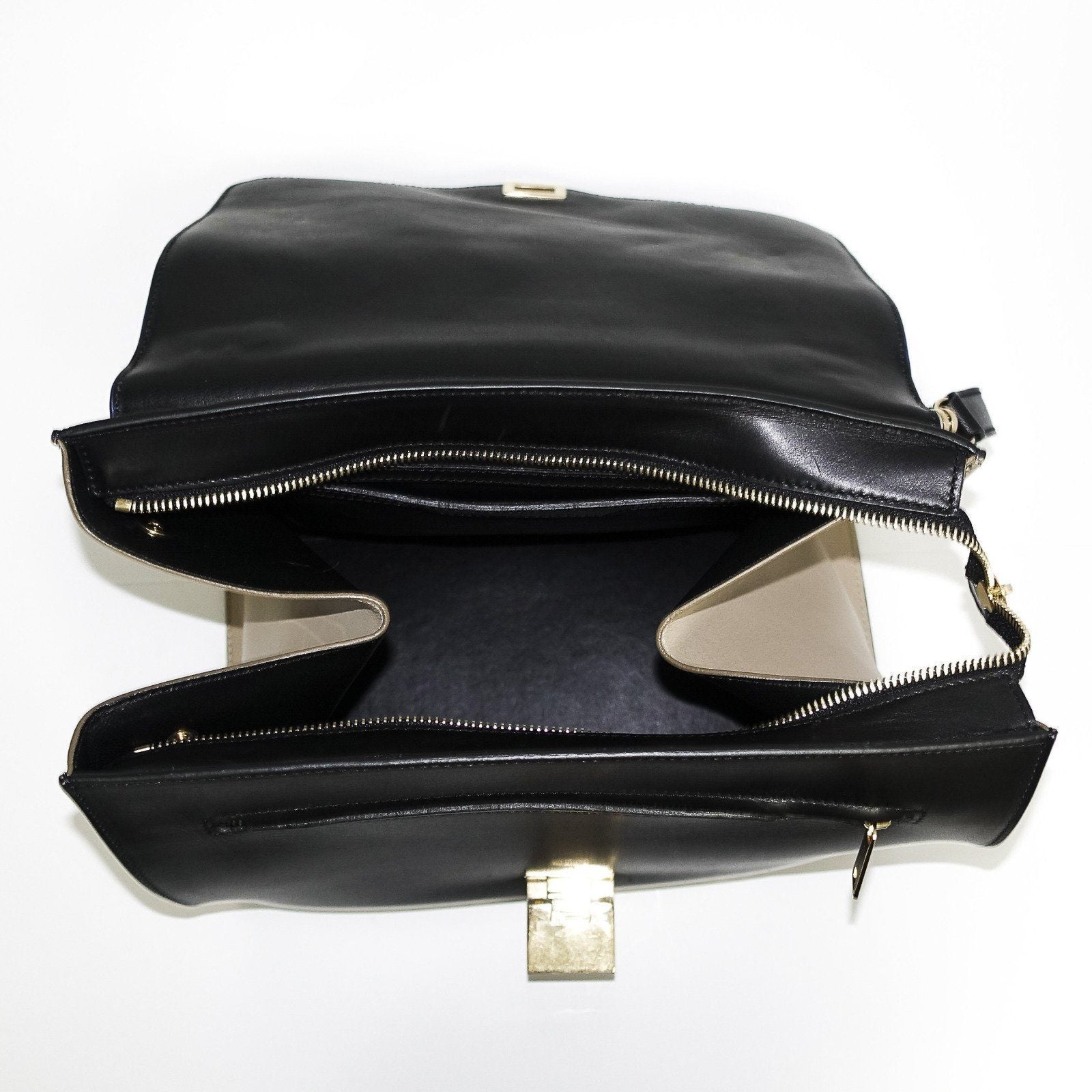 Celine Tricolour Medium Trapeze Bag