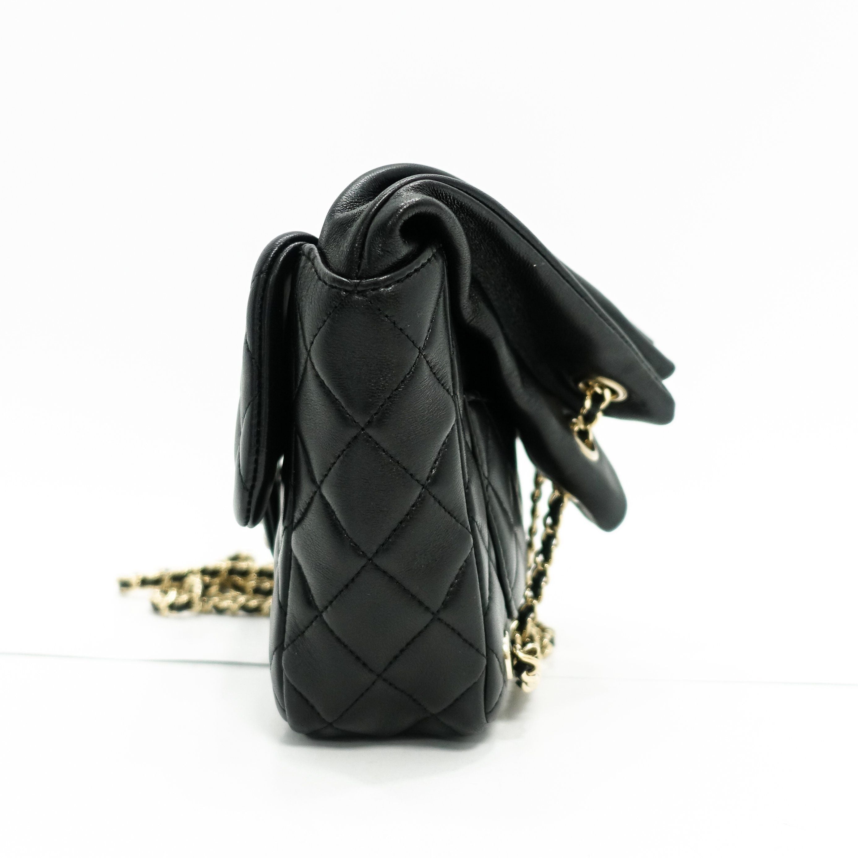 Chanel 2016 Small Black Lambskin Backpack in Seoul – OLIVER'S
