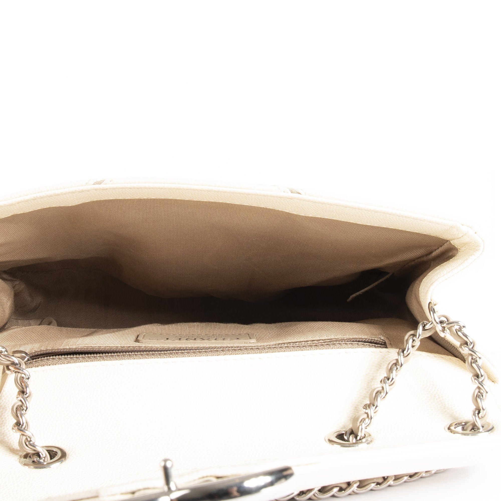 Chanel 2017 CC Chevron Flap Bag