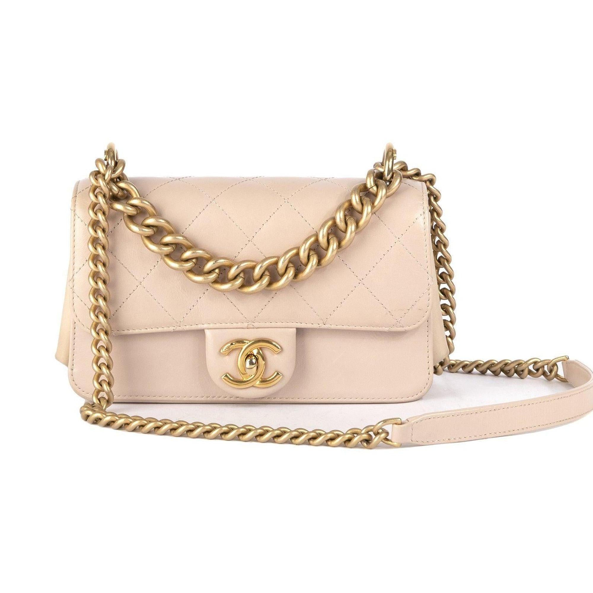 Chanel 2017 Small Straight-Lined Flap Bag