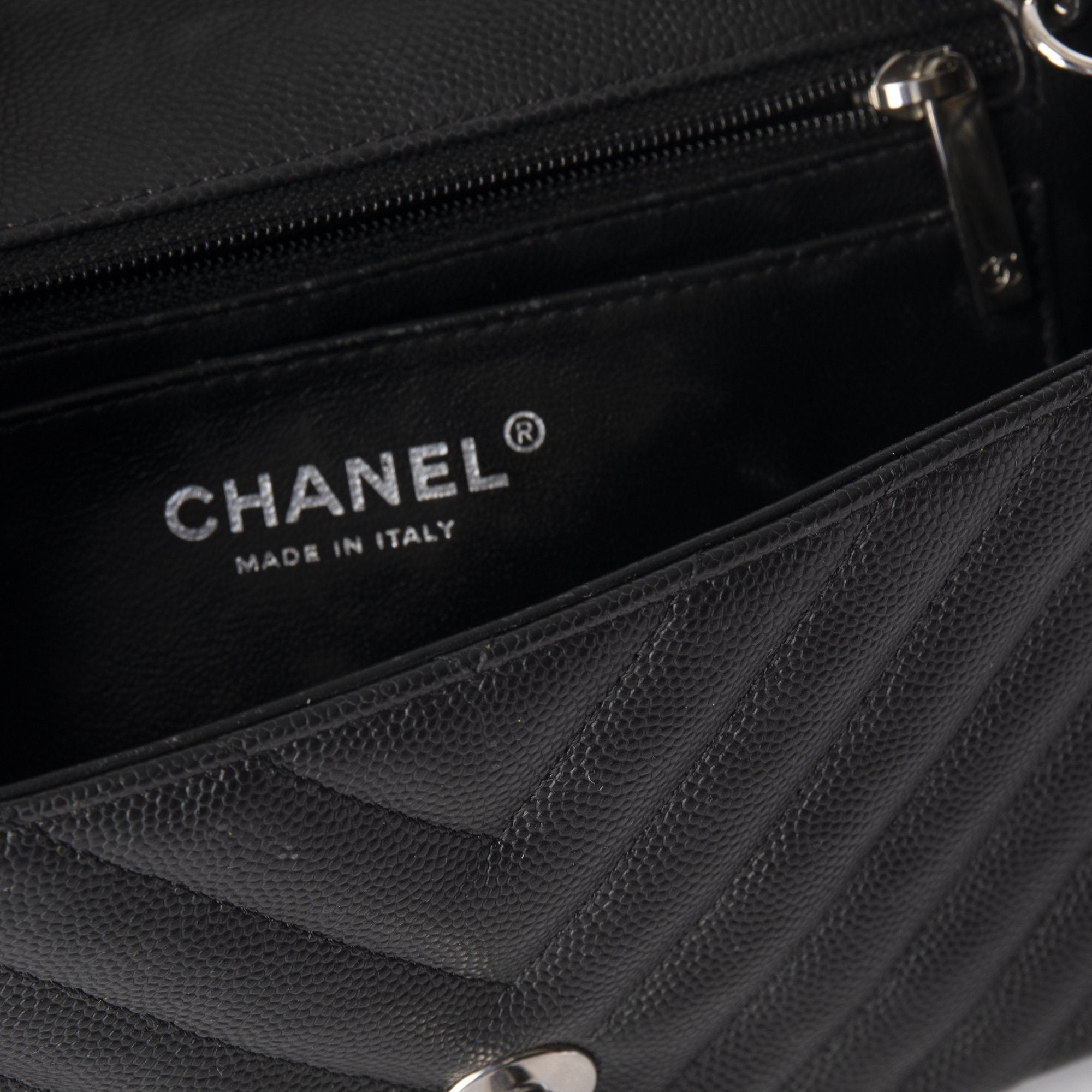 Chanel 2018 Chevron Mini Flap Bag