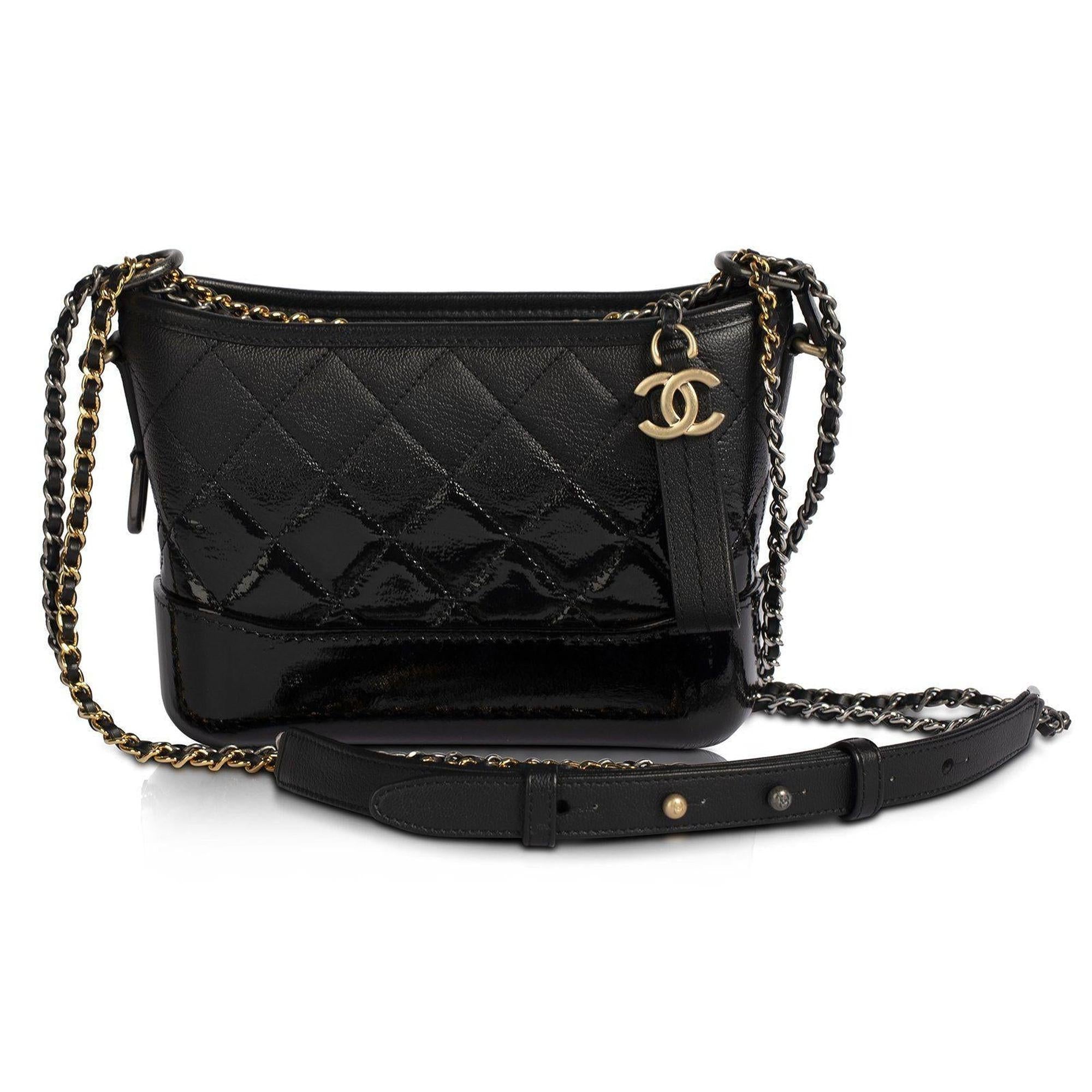Chanel 2018 Goatskin Small Gabrielle Hobo