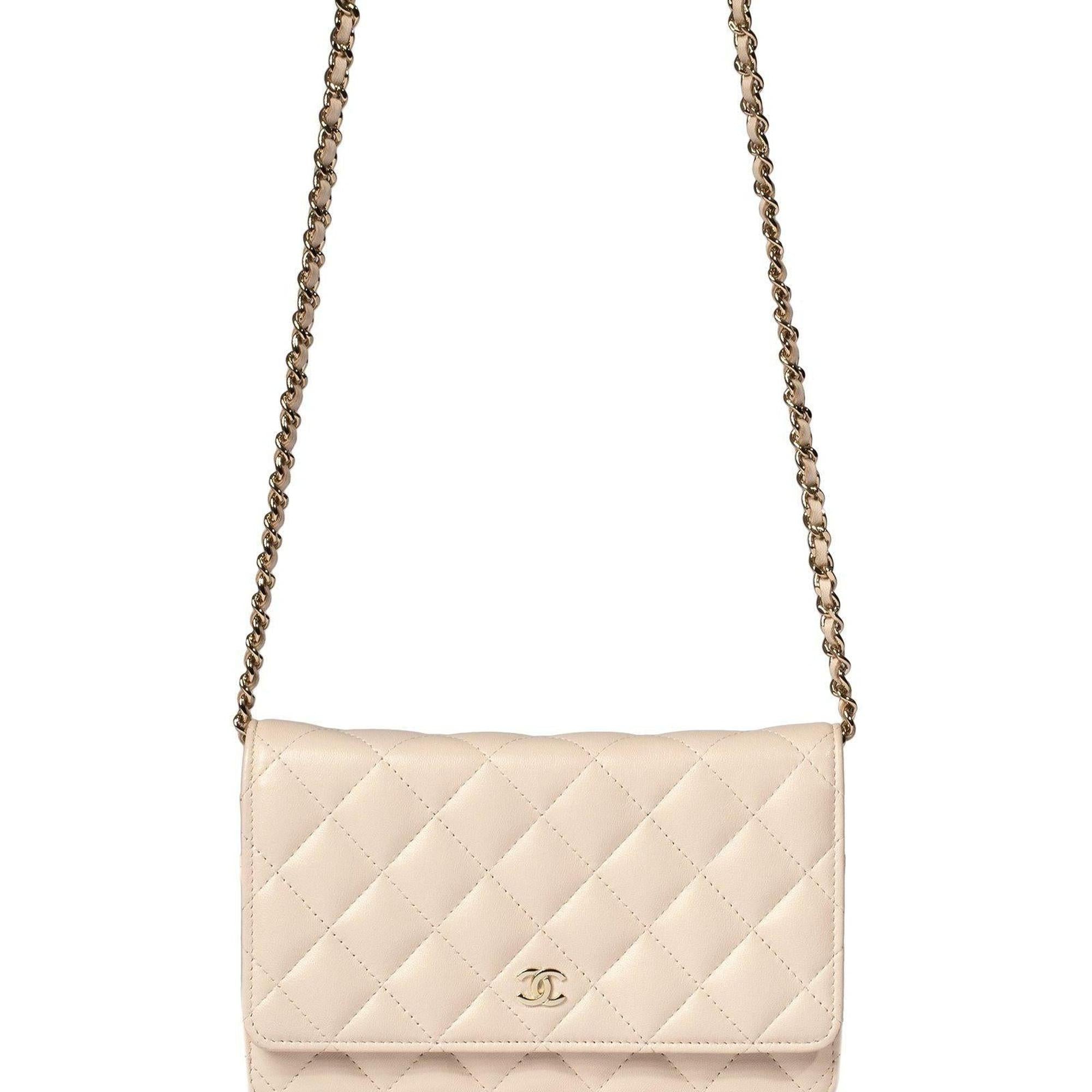 Chanel 2018 Quilted Wallet on Chain