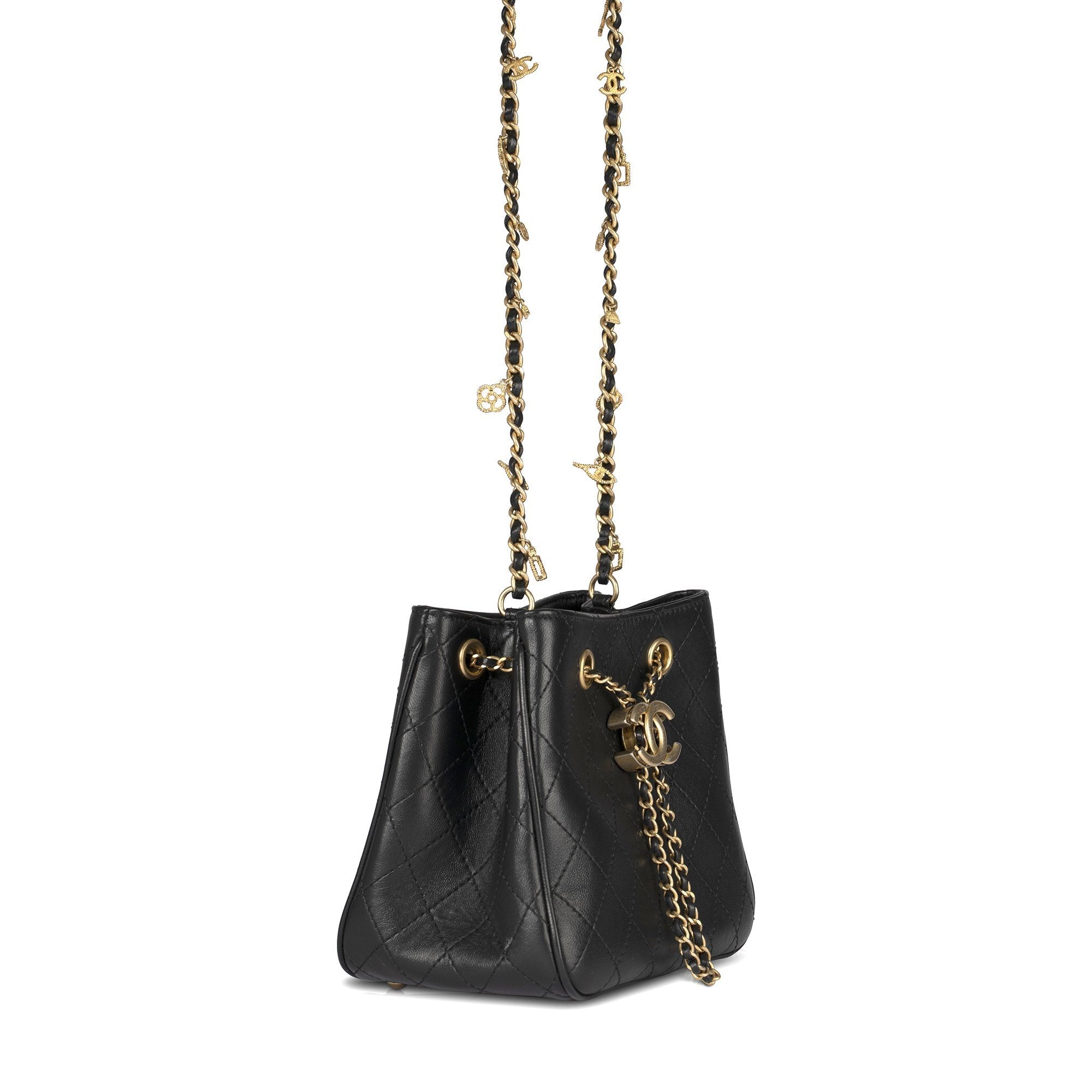 Chanel String Bag Chanel 2019 Sac Cordon Drawstring Bag – OLIVER'S