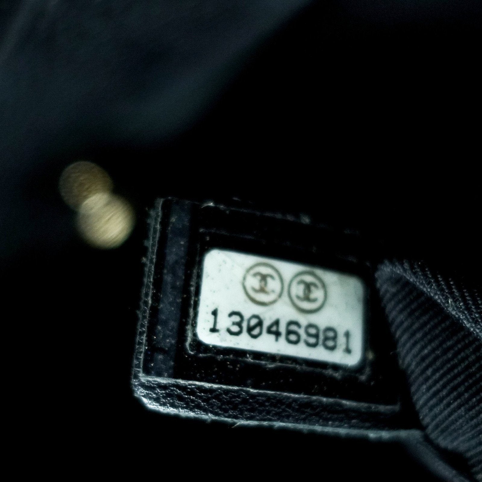 Chanel Black Caviar Leather Petite Shopping Tote